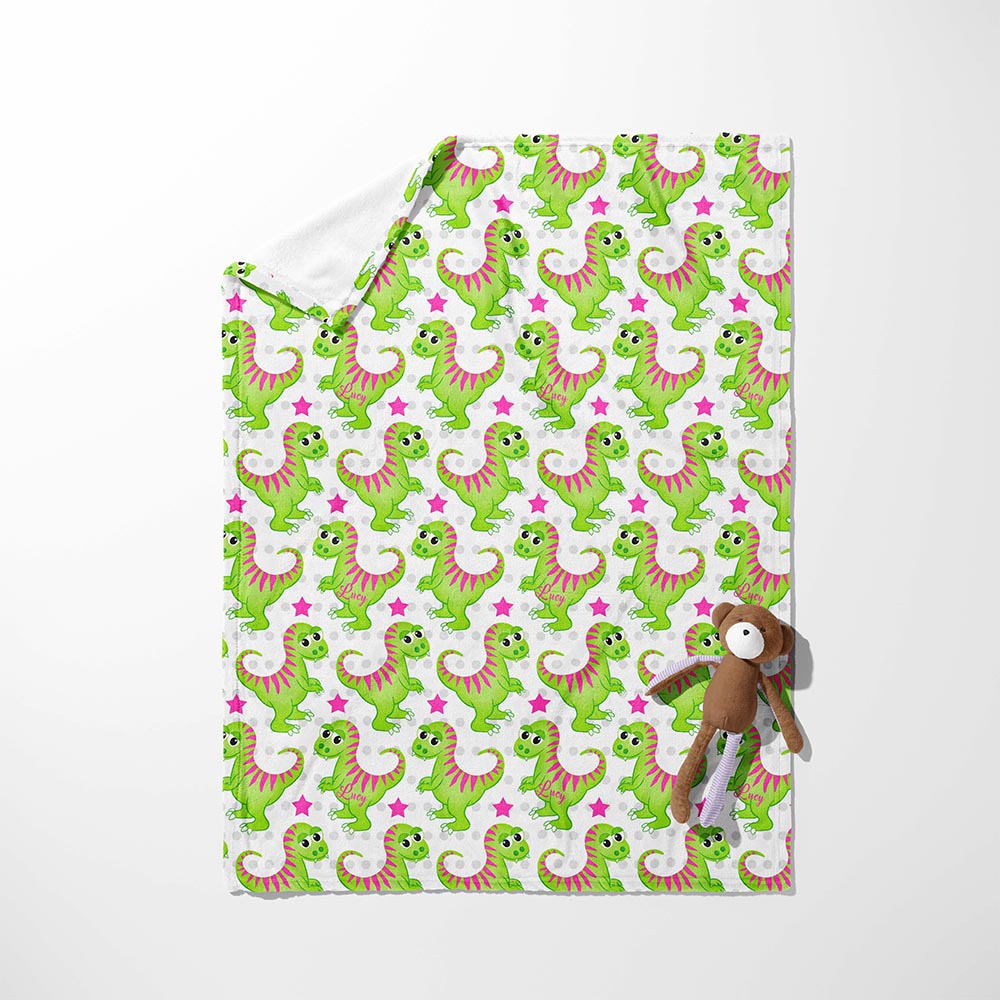 Dino Dash Delight Blanket