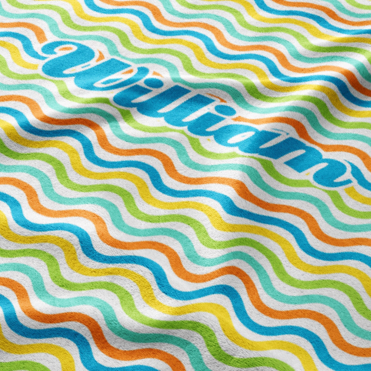 Rainbow Ripple Snuggle Blanket