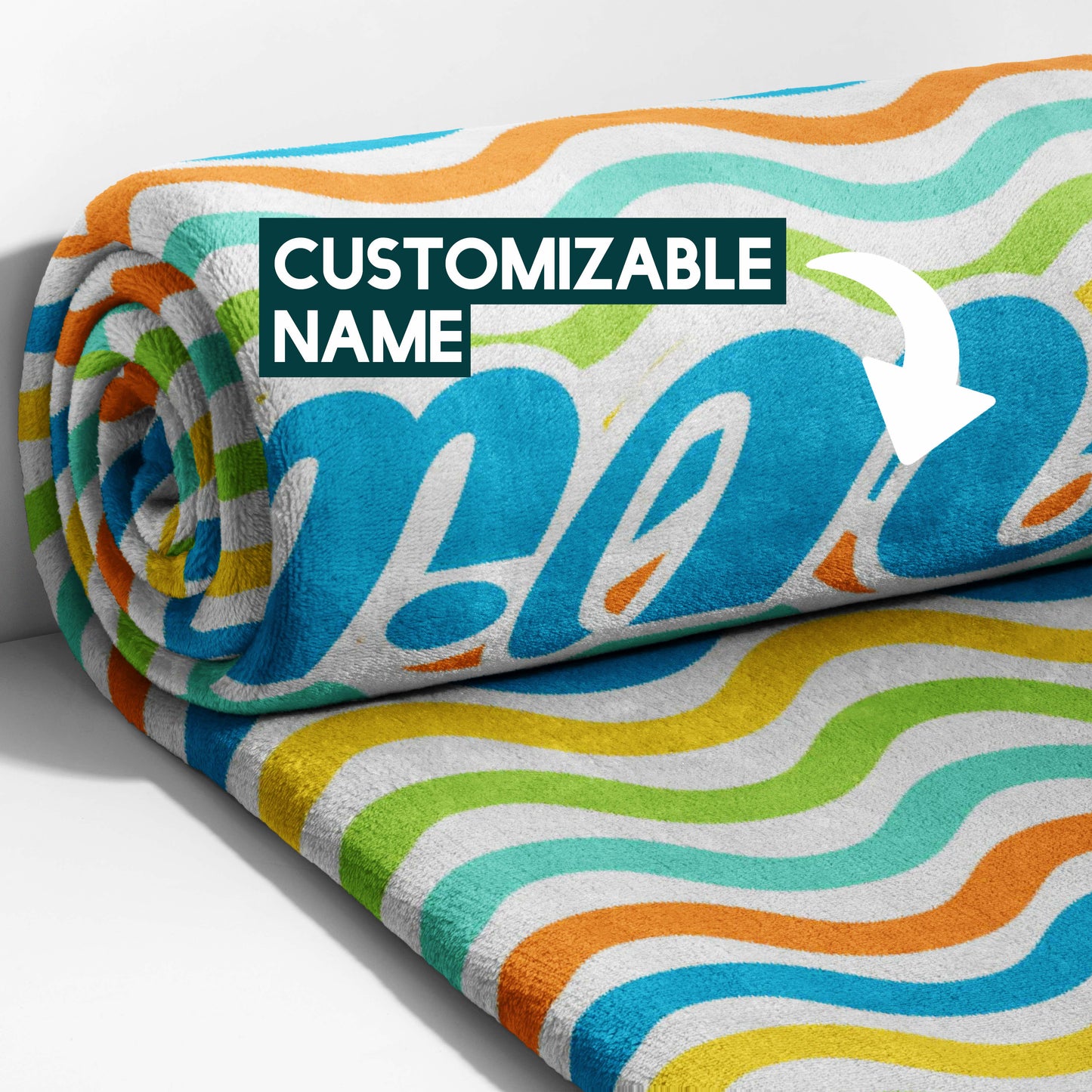 Rainbow Ripple Snuggle Blanket