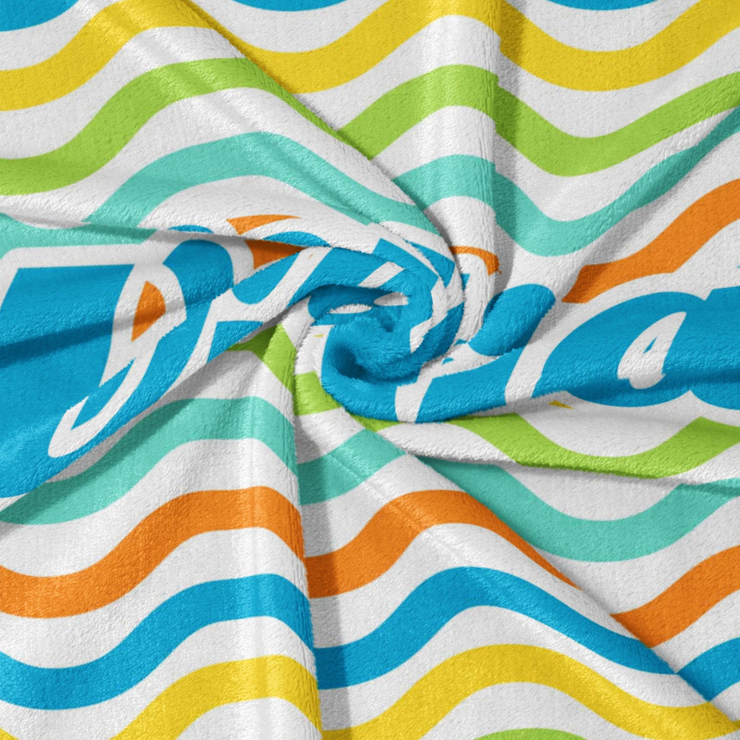 Rainbow Ripple Snuggle Blanket