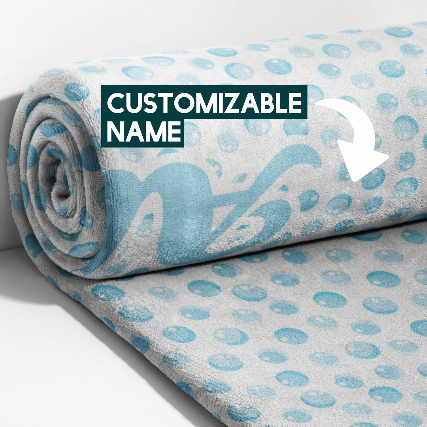 Watercolor Dotty Dreams Blanket