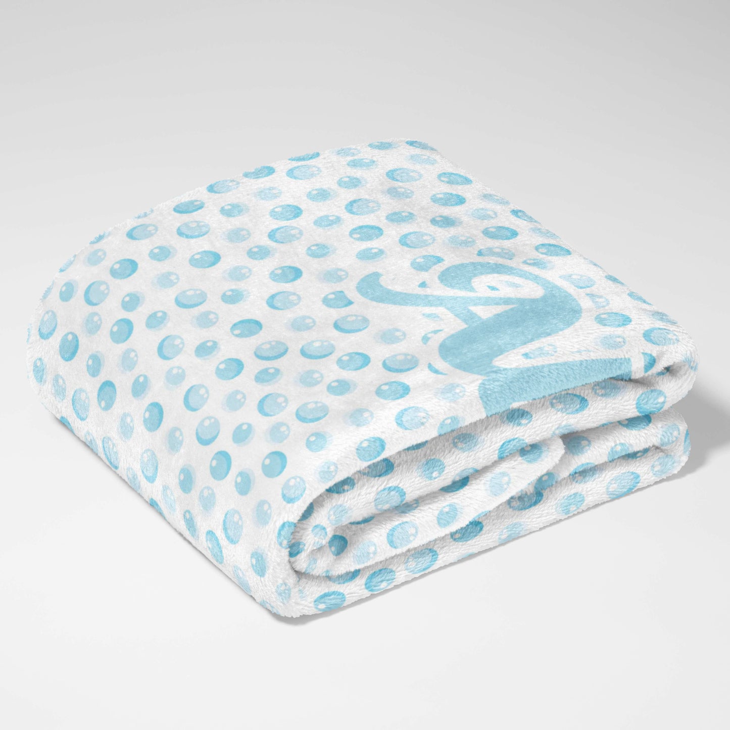Watercolor Dotty Dreams Blanket