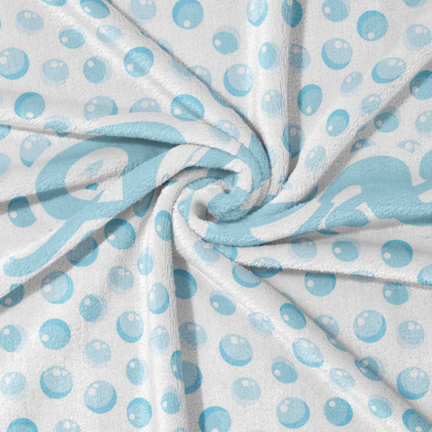 Watercolor Dotty Dreams Blanket