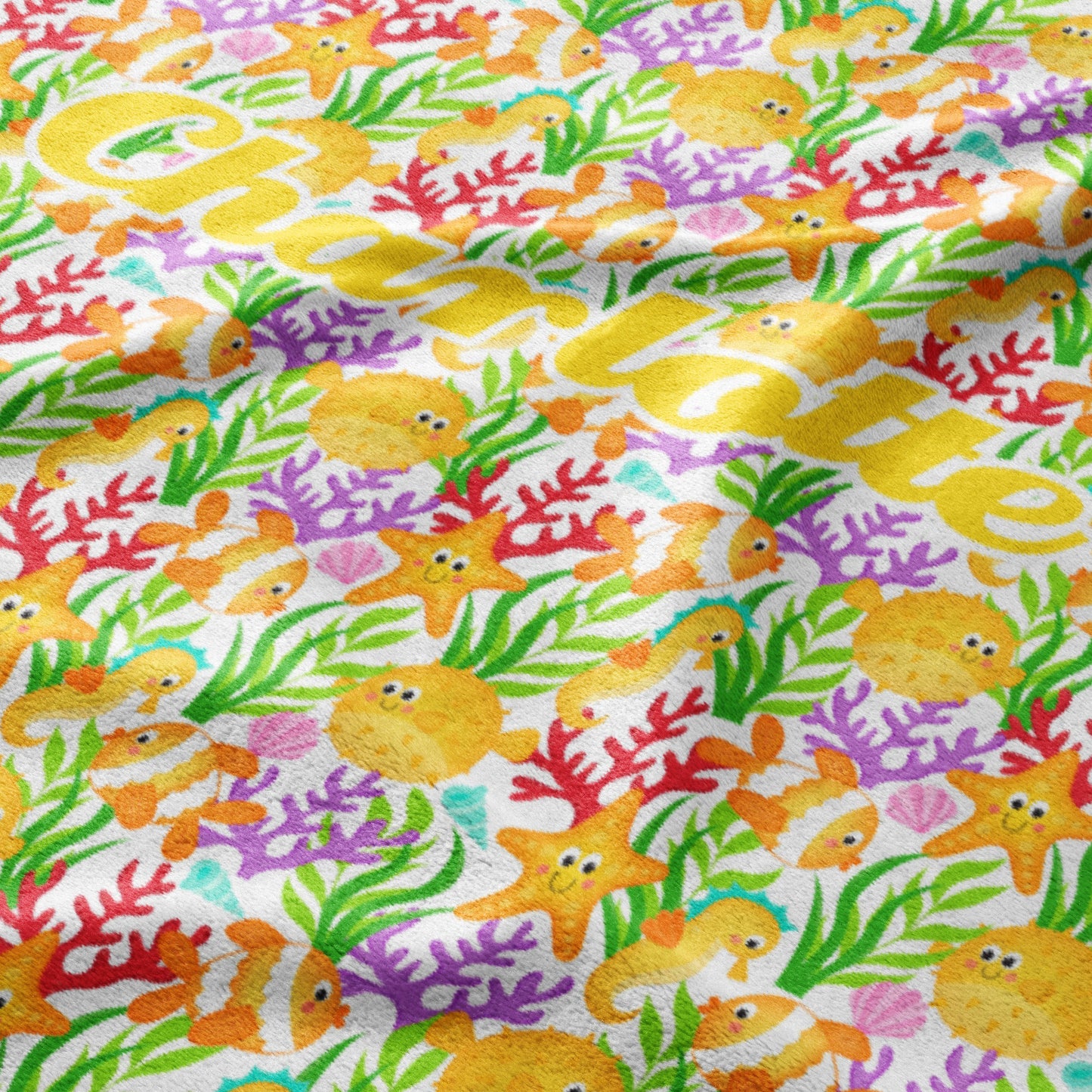 Coral Cove Cuddle Blanket