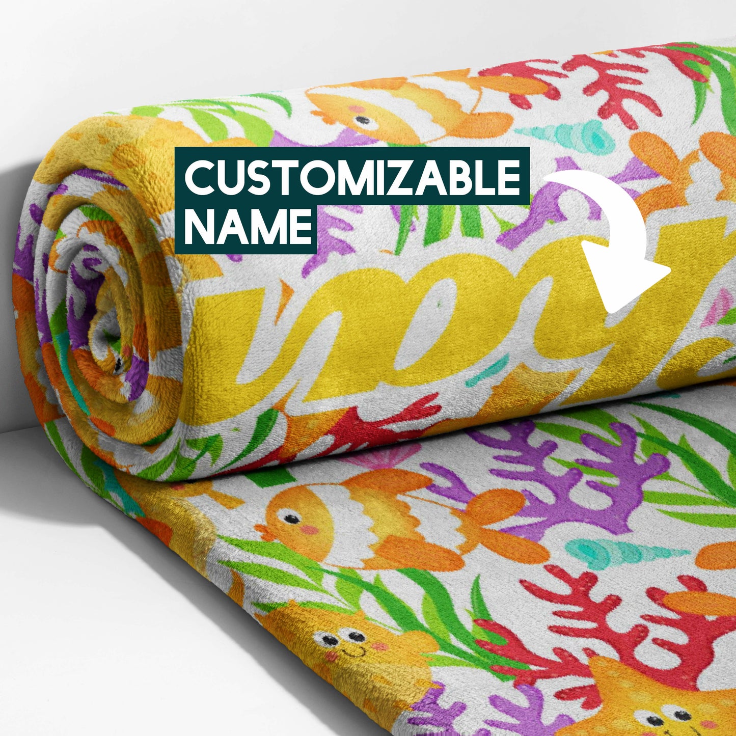 Coral Cove Cuddle Blanket