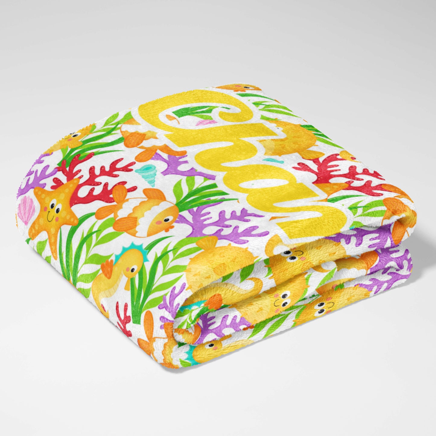 Coral Cove Cuddle Blanket