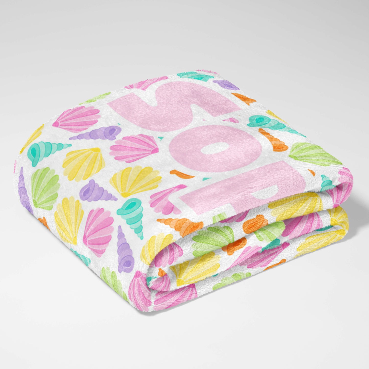Seashell Shore Snuggle Blanket
