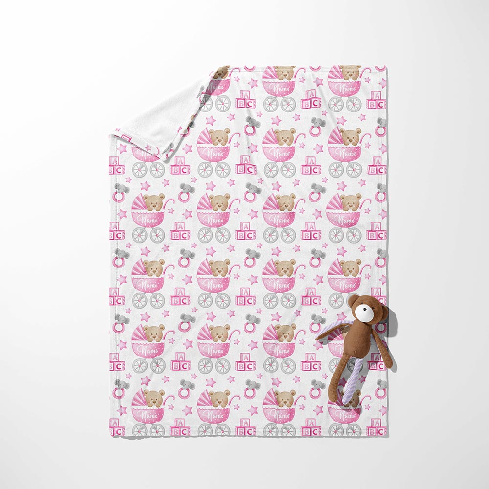 Teddy & Pram Parade Blanket