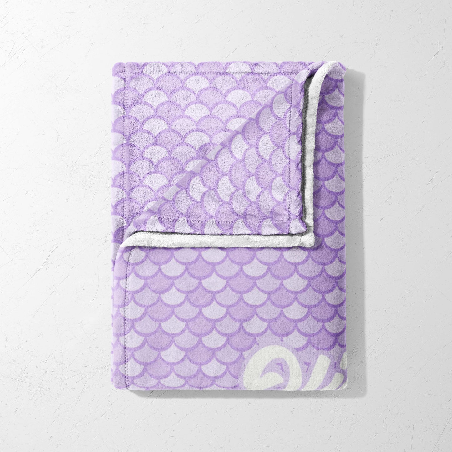 Lavender Scales Snuggle Blanket