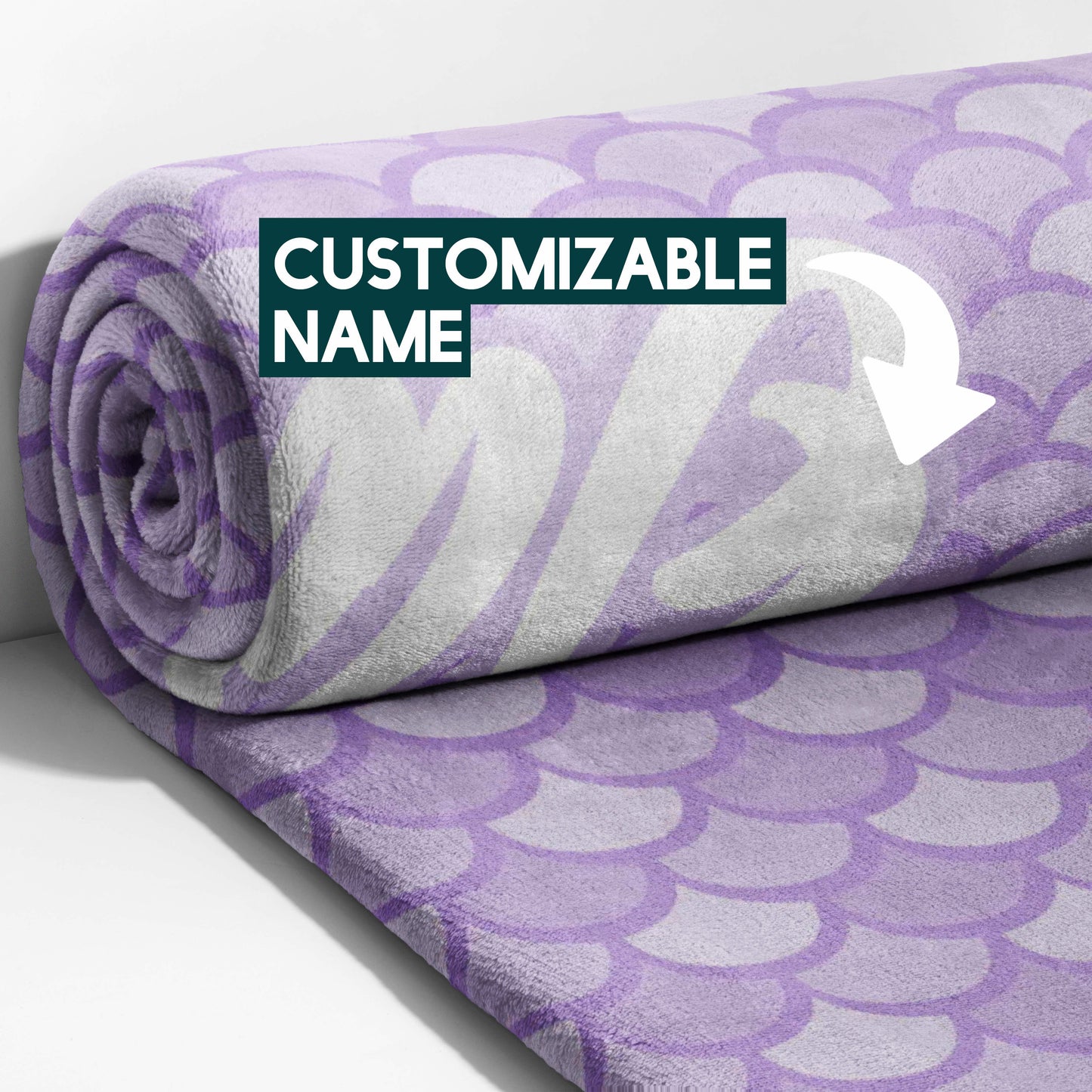 Lavender Scales Snuggle Blanket