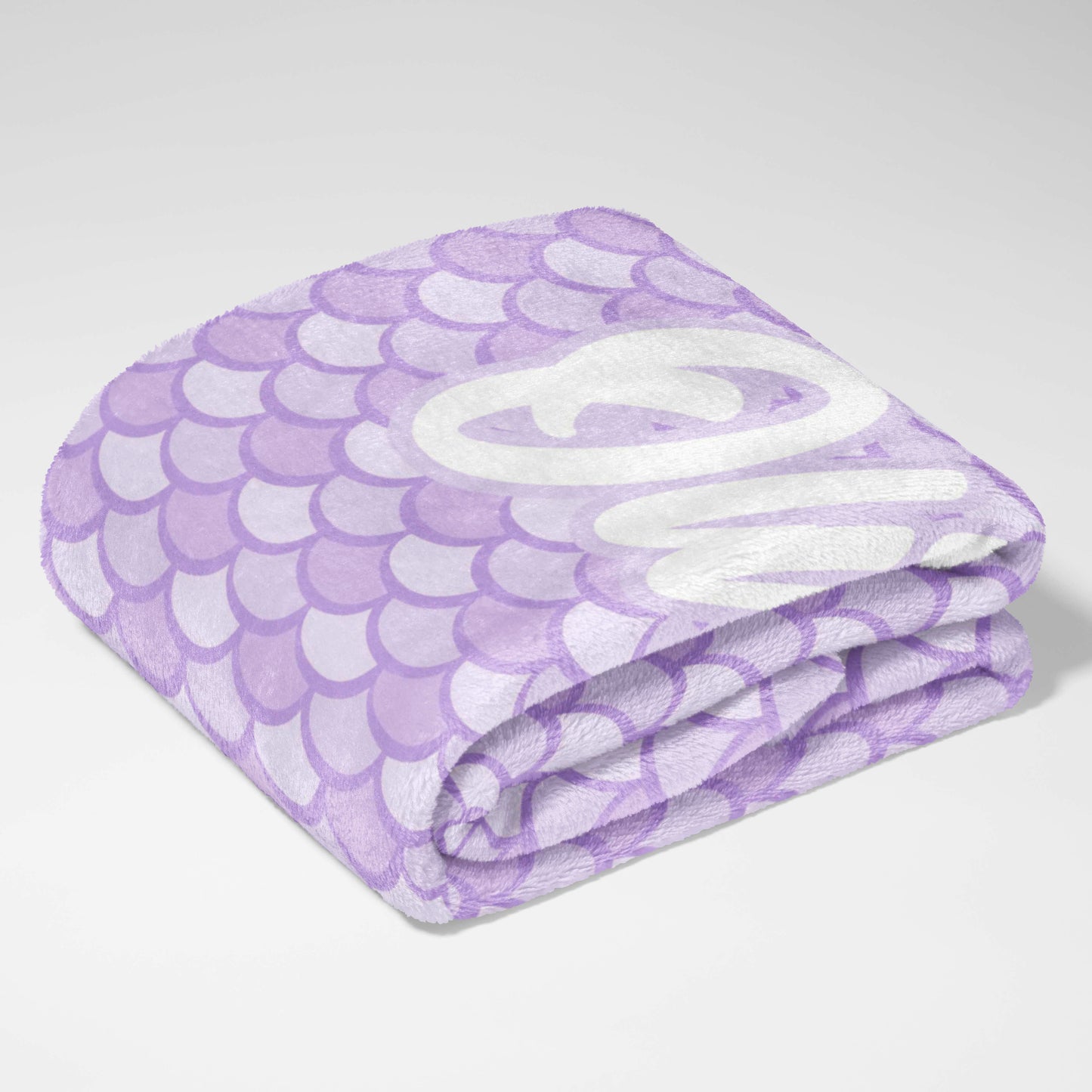 Lavender Scales Snuggle Blanket