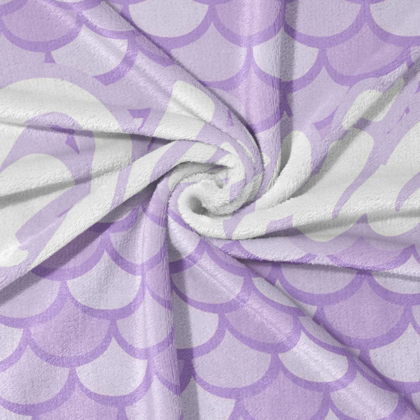 Lavender Scales Snuggle Blanket