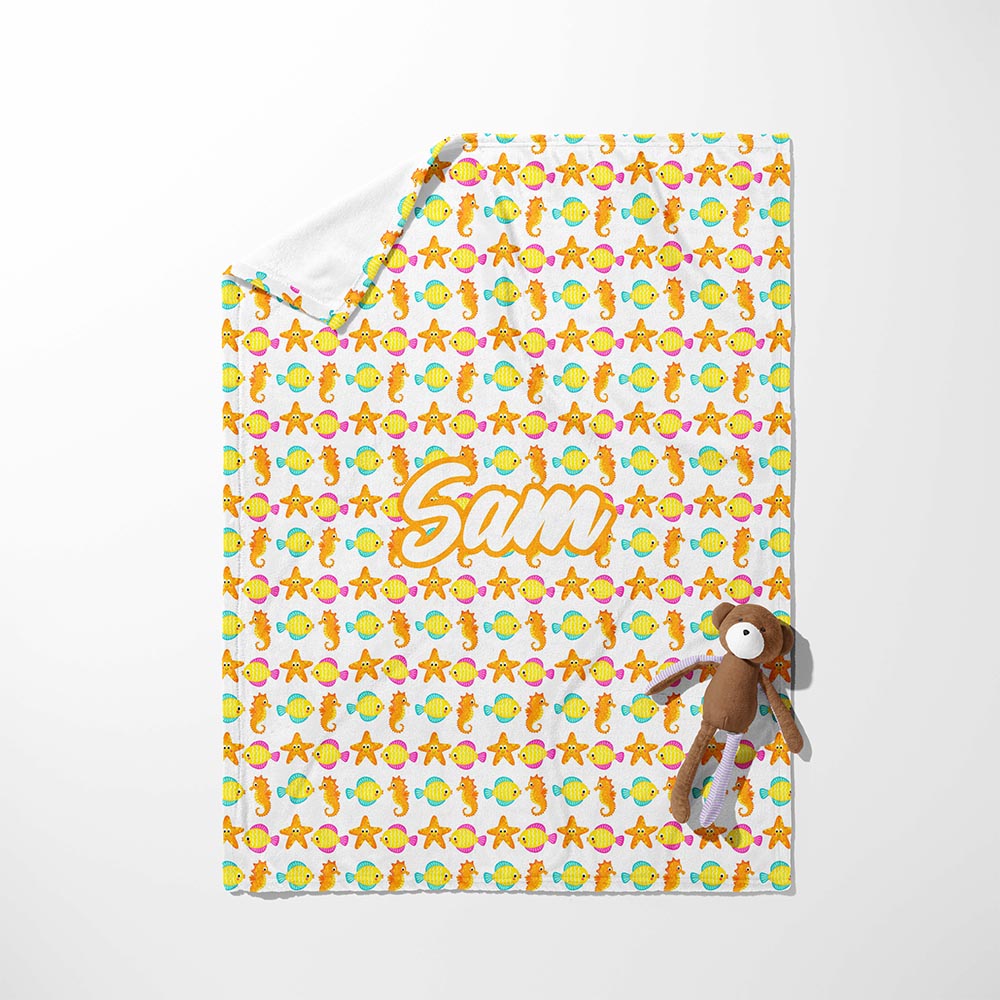 Ocean Friends Snuggle Blanket