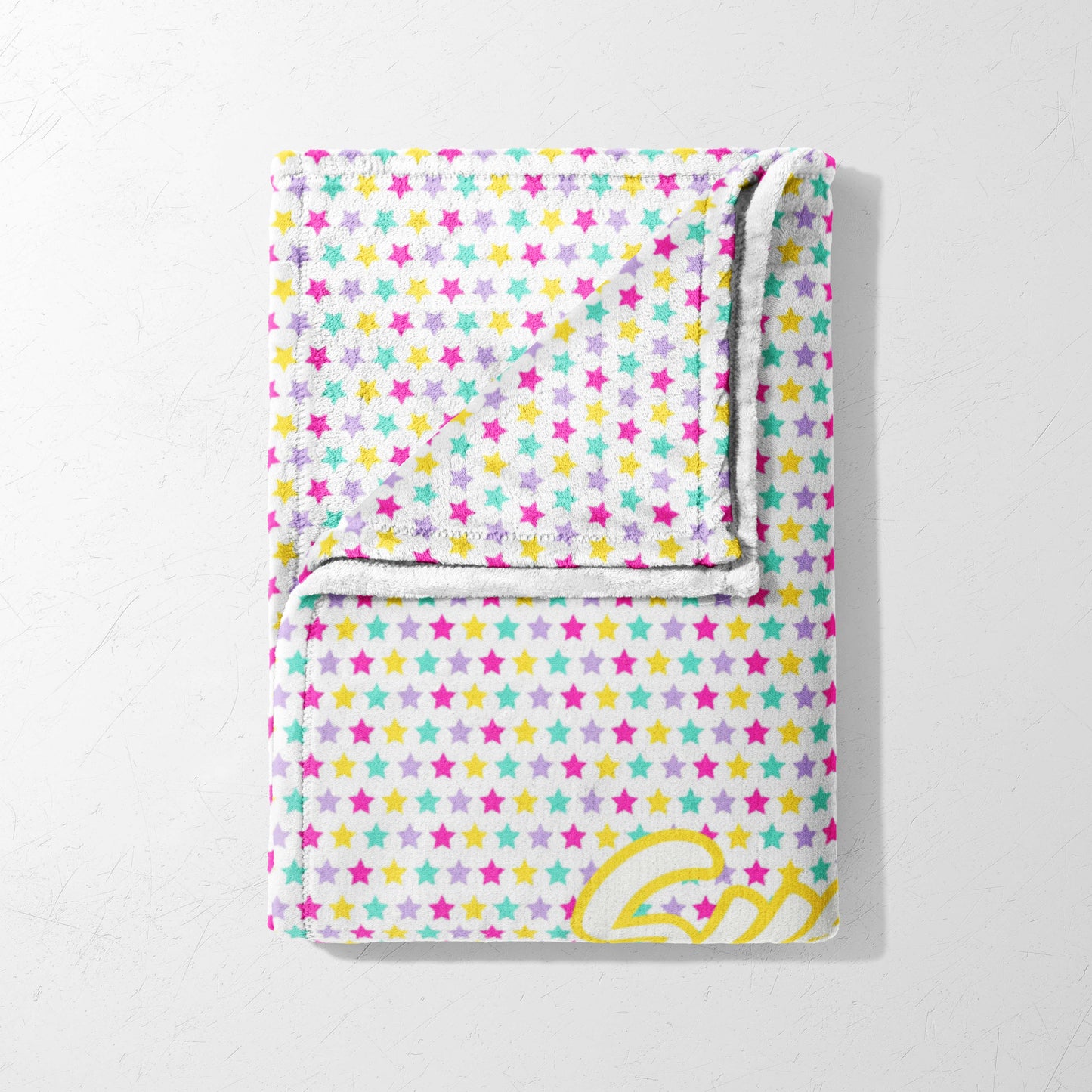 Rainbow Star Blanket
