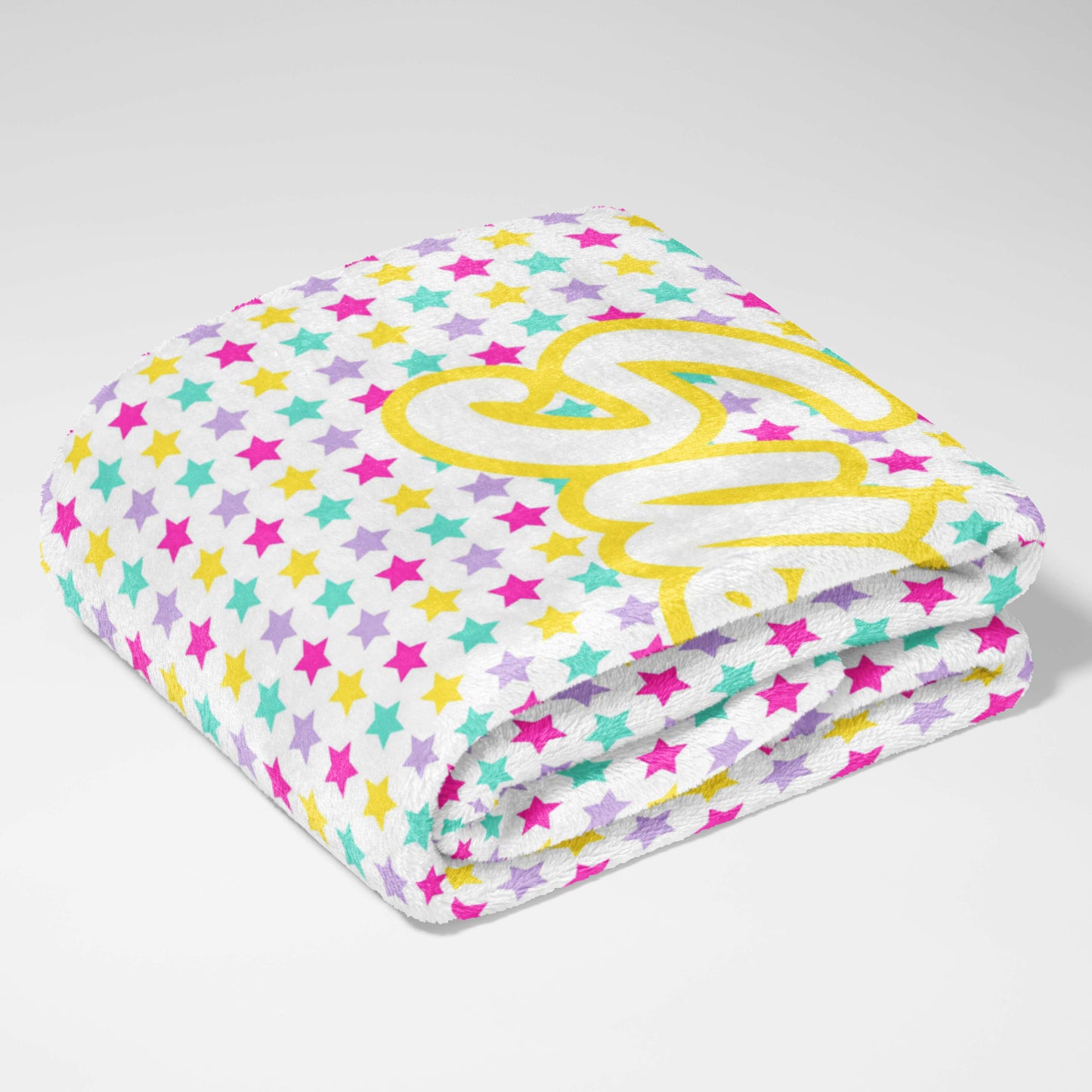 Rainbow Star Blanket
