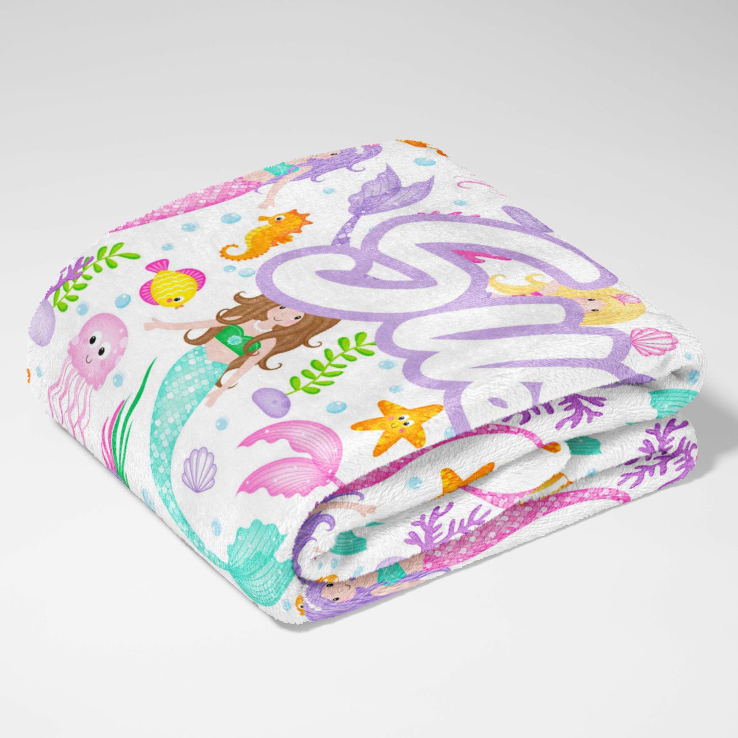 Undersea Mermaid Blanket