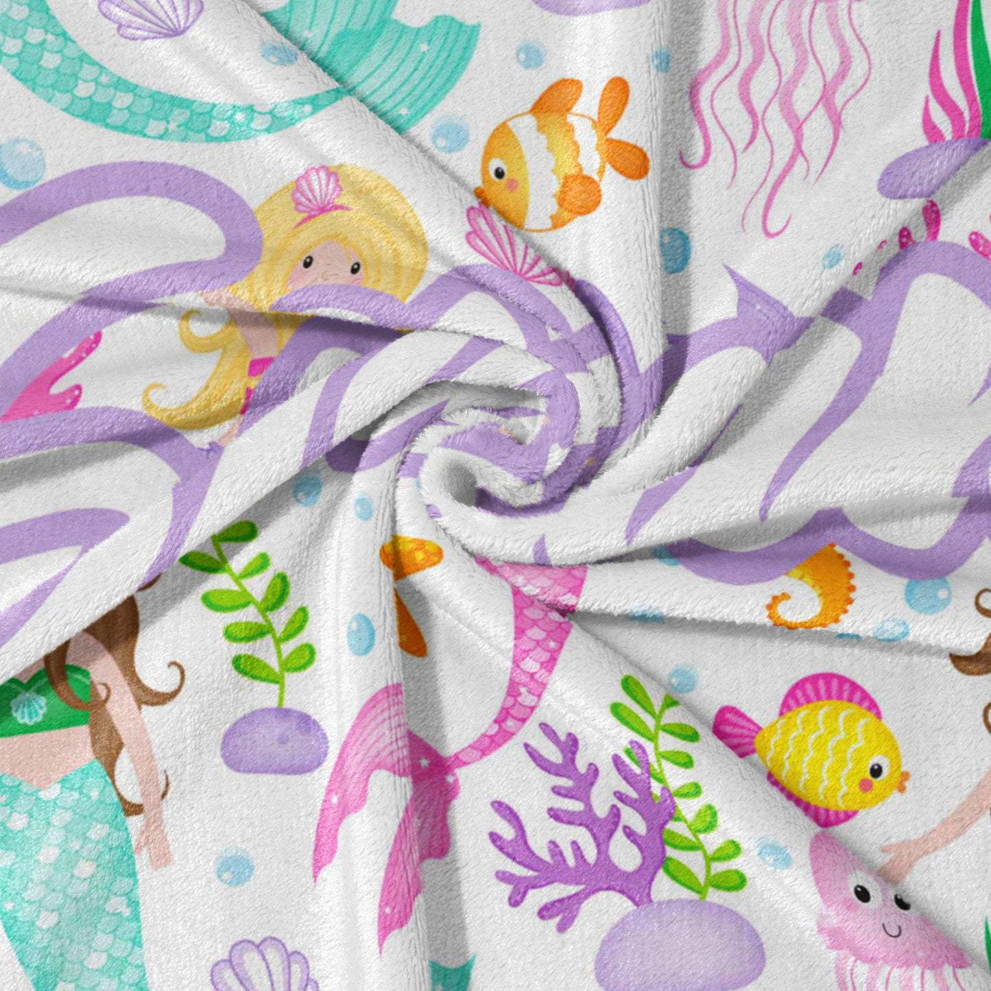 Undersea Mermaid Blanket
