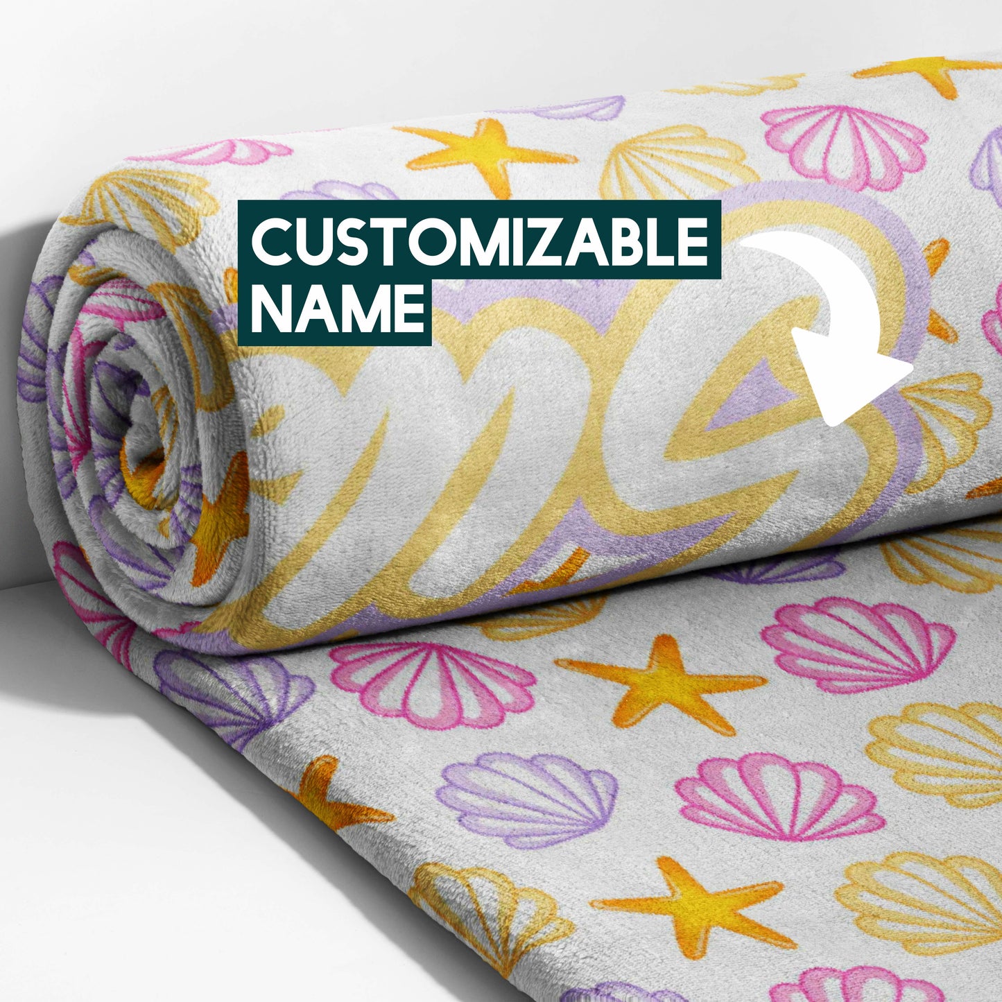 Seaside Shells Blanket