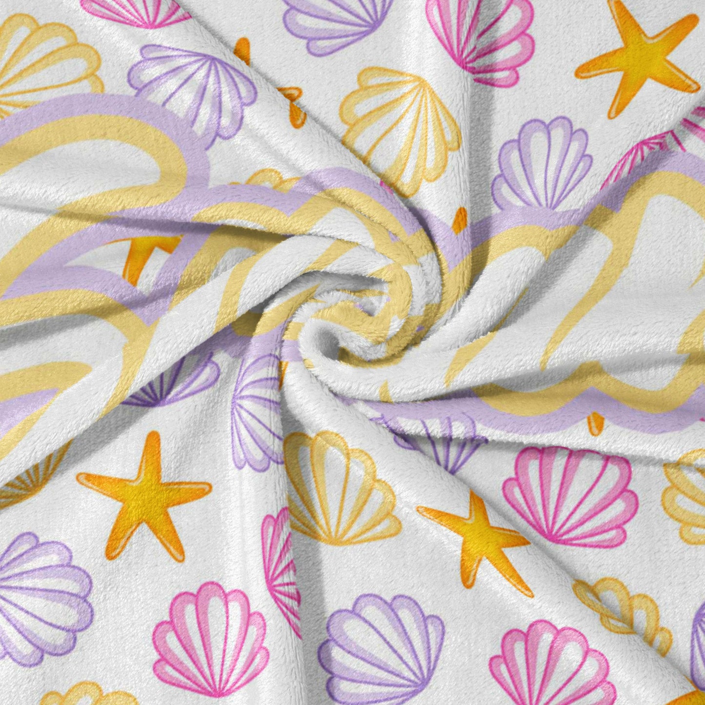 Seaside Shells Blanket