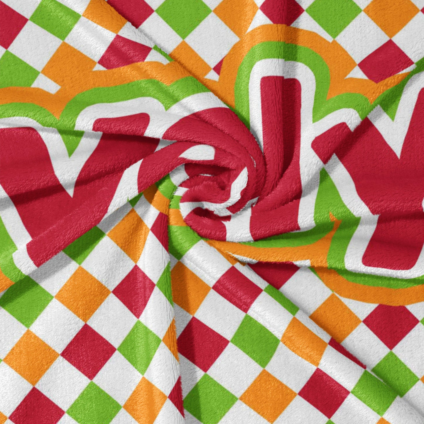 Checkerboard Cheer Blanket