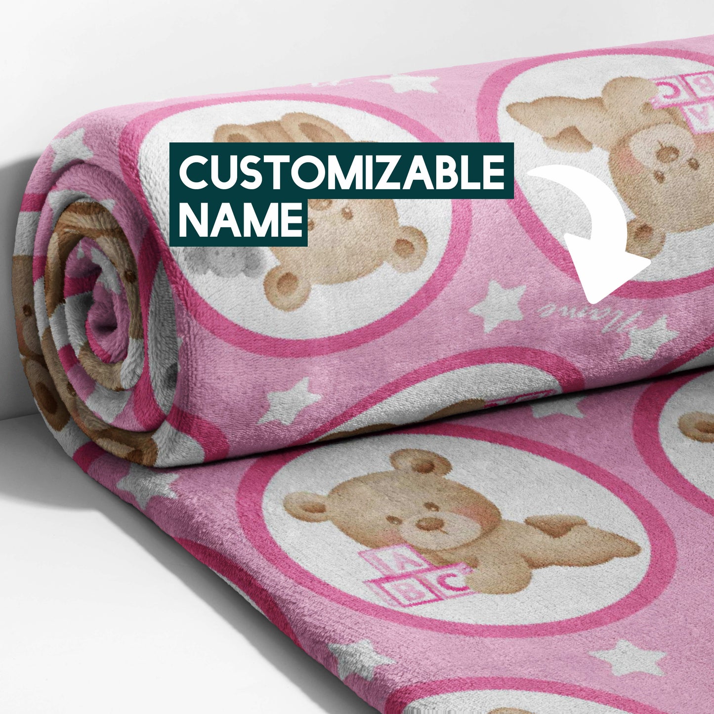 Teddy Bear Circles Blanket