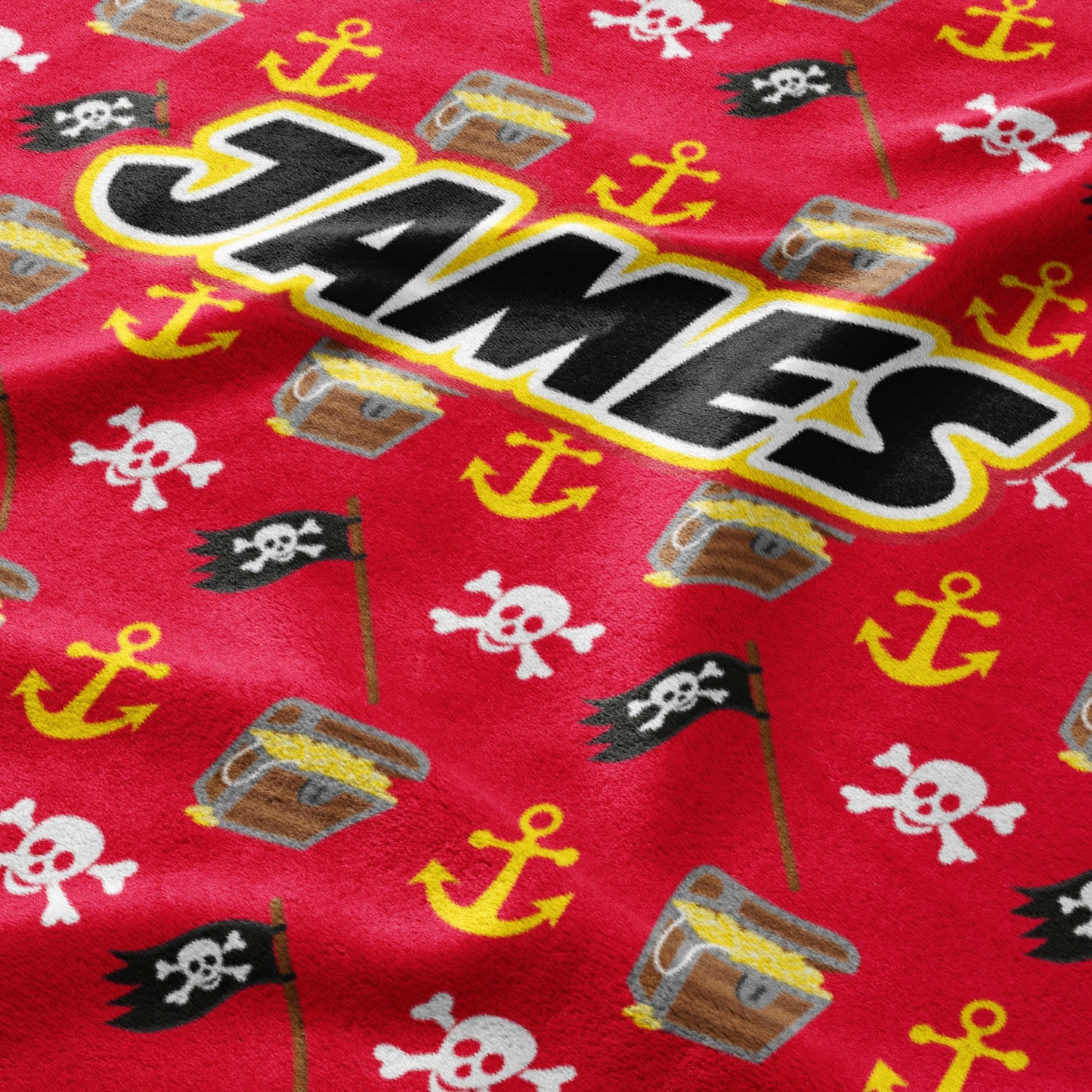 Pirate Treasure Blanket