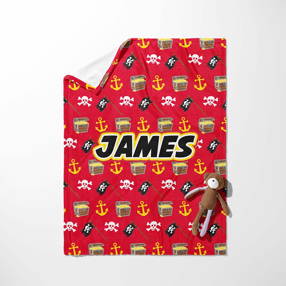 Pirate Treasure Blanket