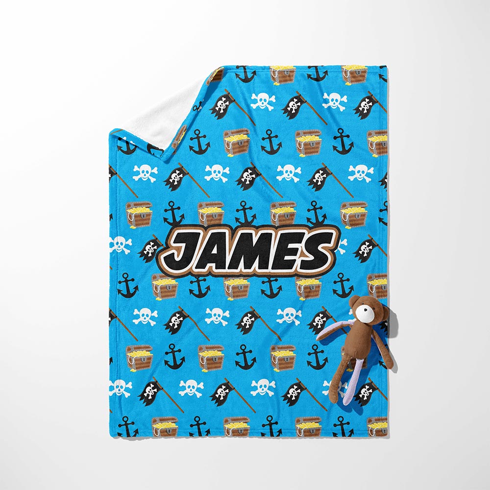 Shiver Me Timbers Blanket