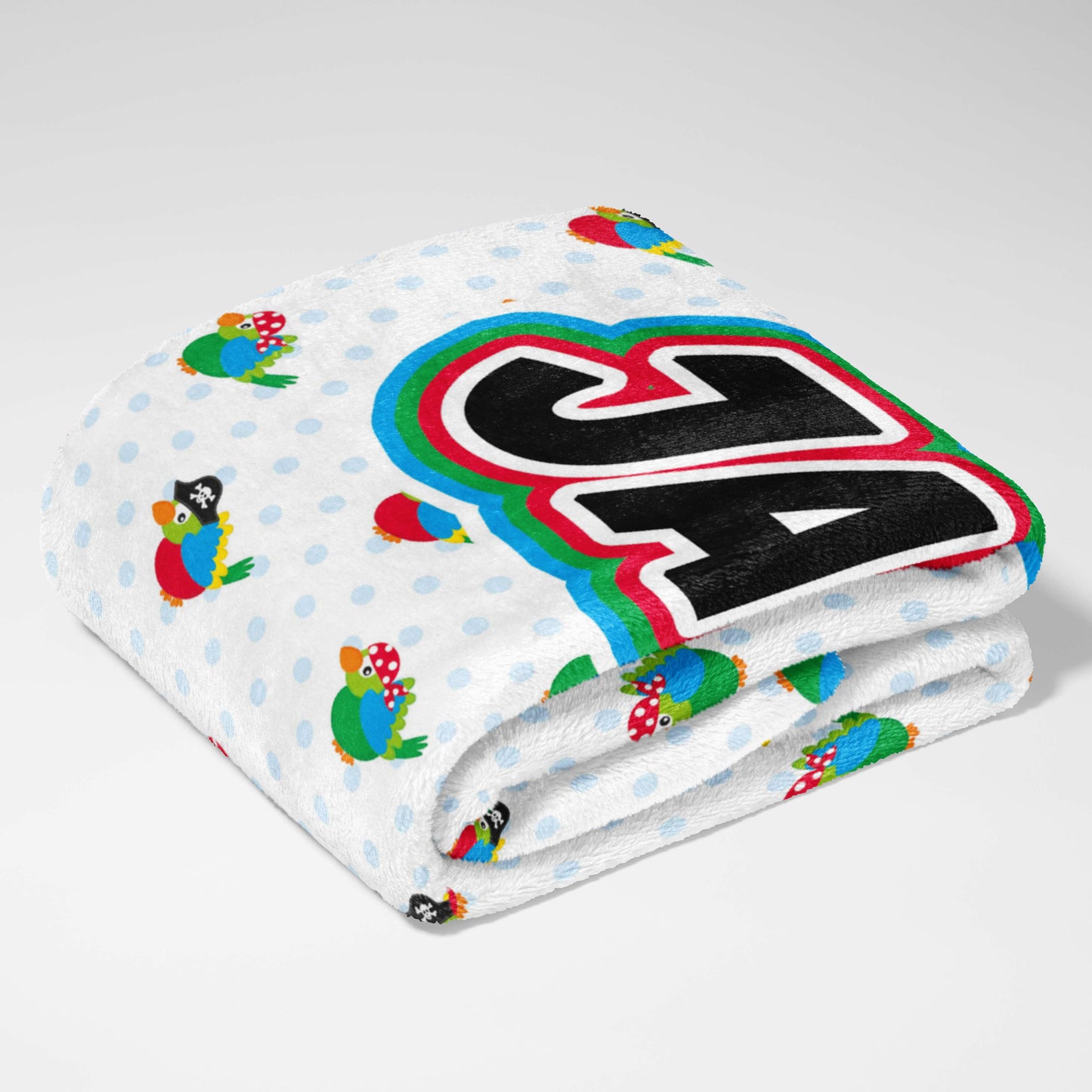 Parrot Pirate Pals Blanket