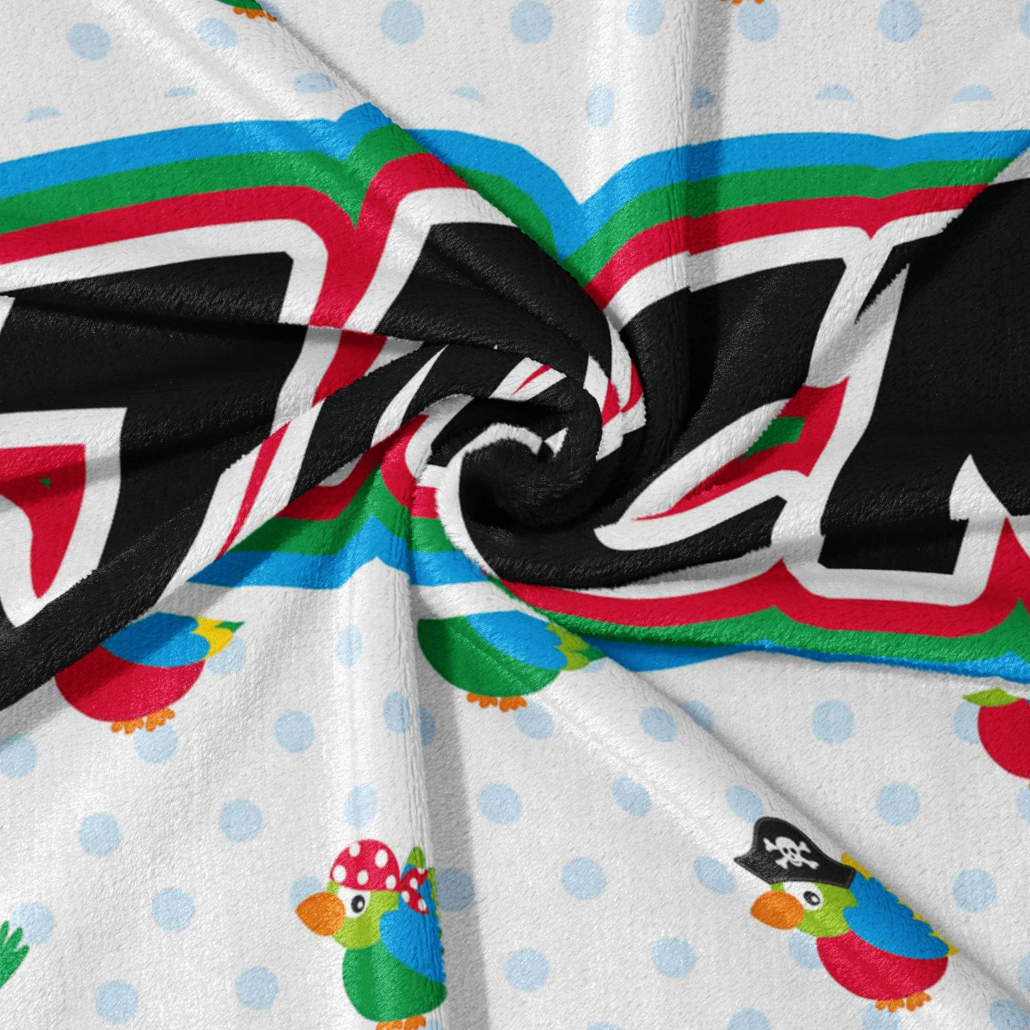 Parrot Pirate Pals Blanket
