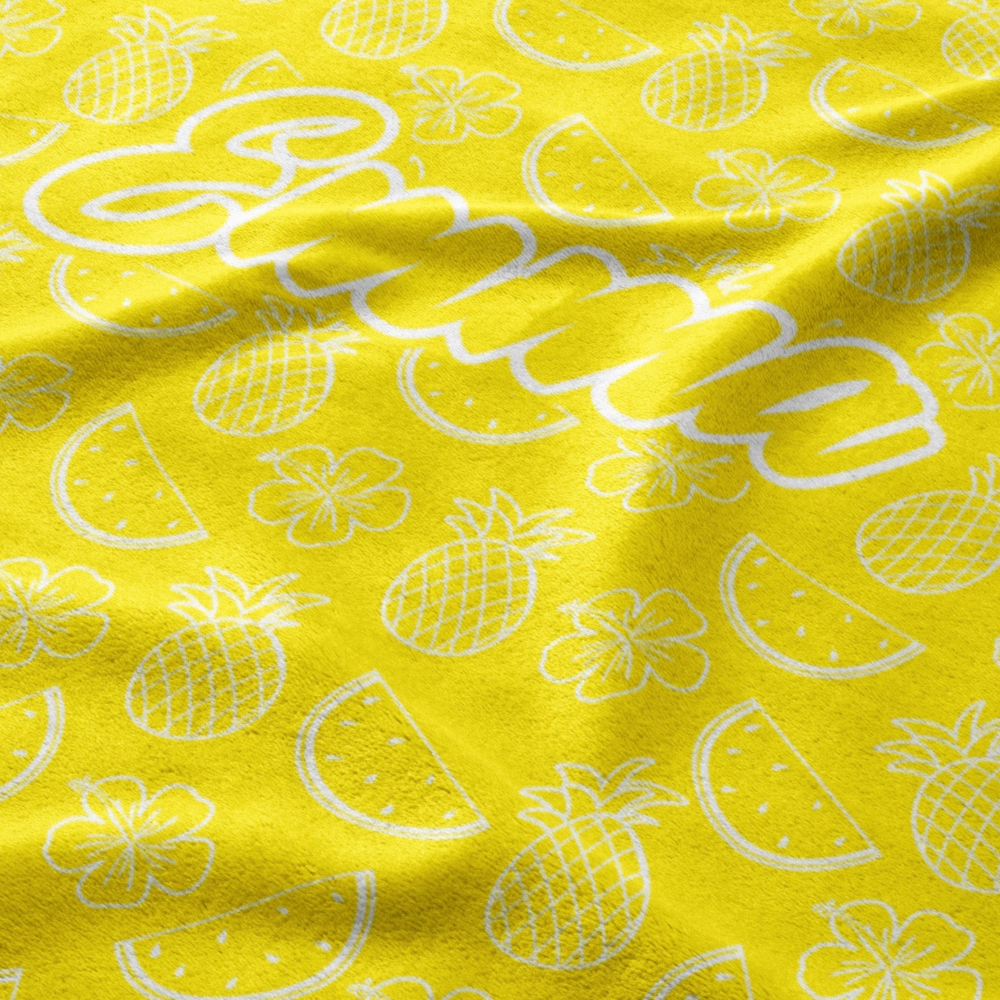 Sunny Fruit Fiesta Blanket
