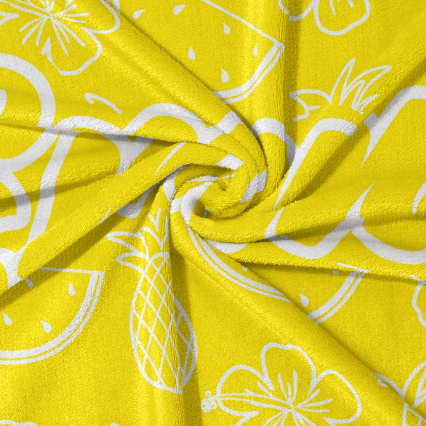 Sunny Fruit Fiesta Blanket