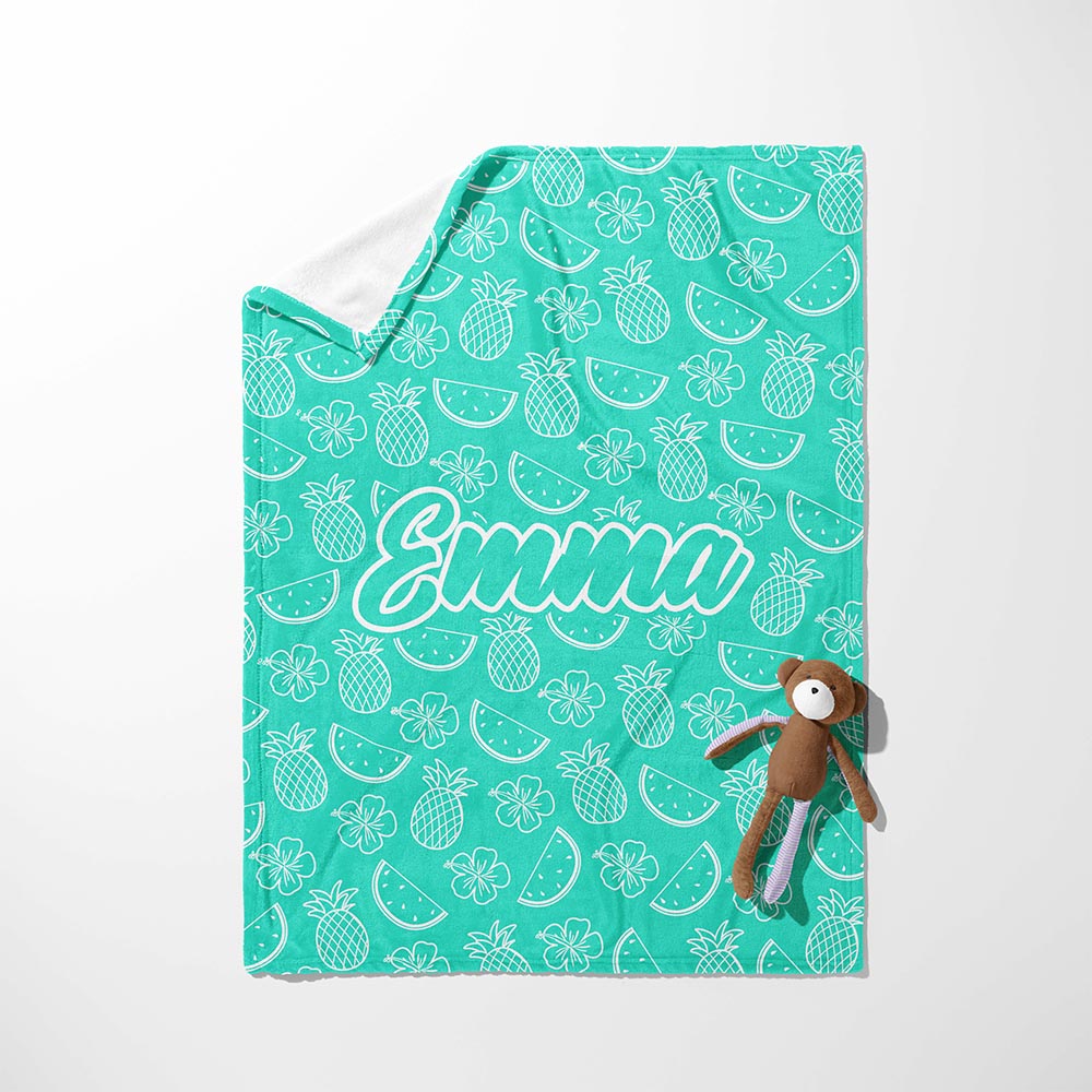 Ocean Breeze Fruit Blanket