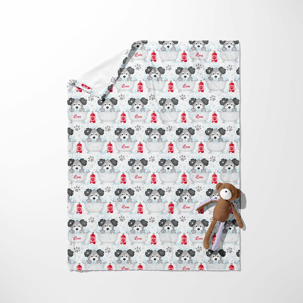 Puppy & Rocket Adventure Blanket