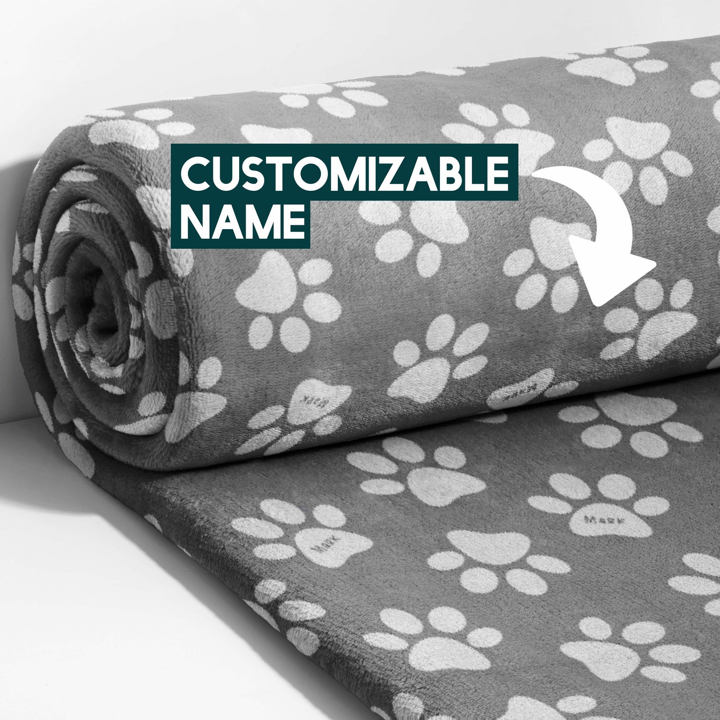 Paw Print Parade Blanket