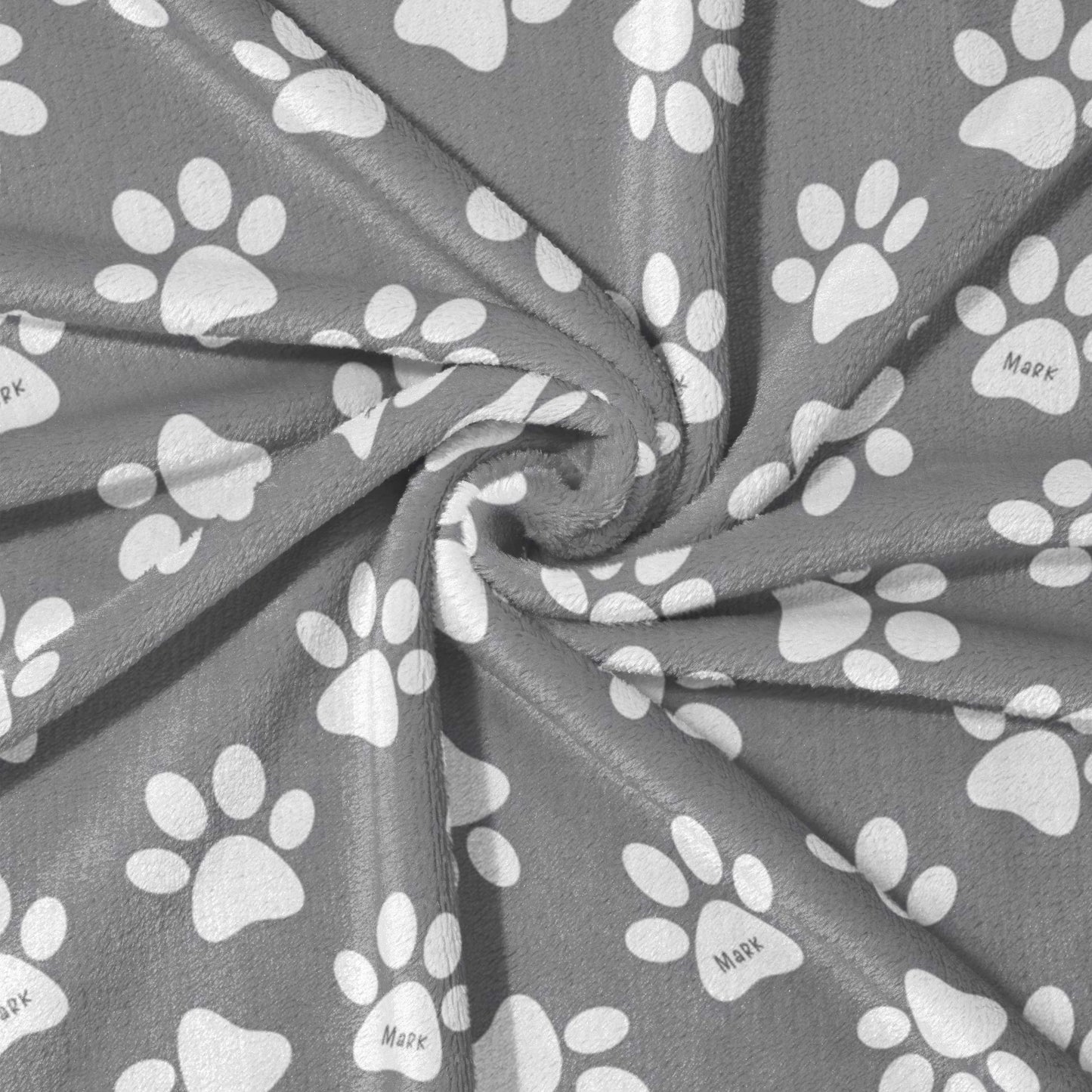 Paw Print Parade Blanket