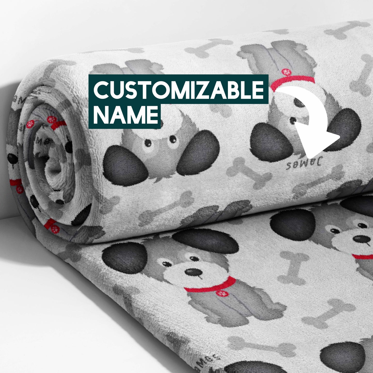 Puppy Pals & Bones Blanket