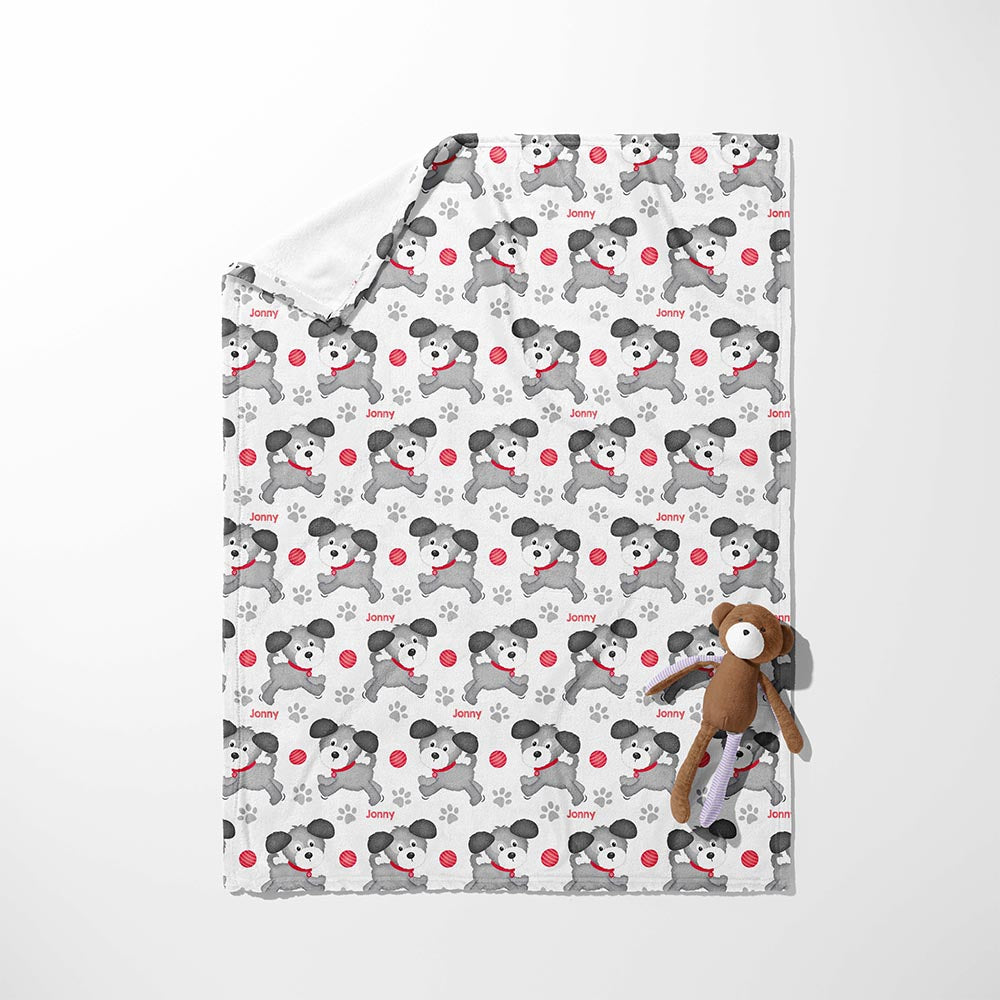 Dancing Pups Blanket