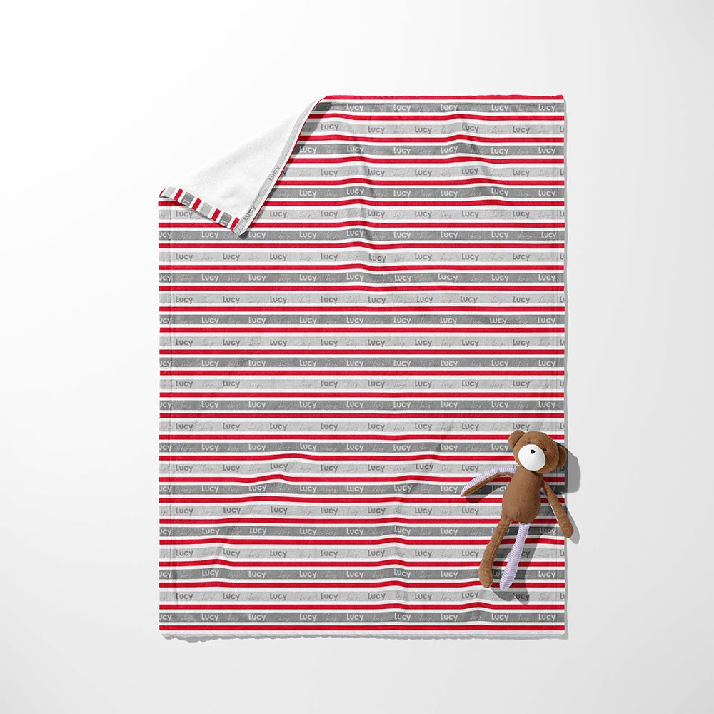Cozy Stripes of Joy Blanket
