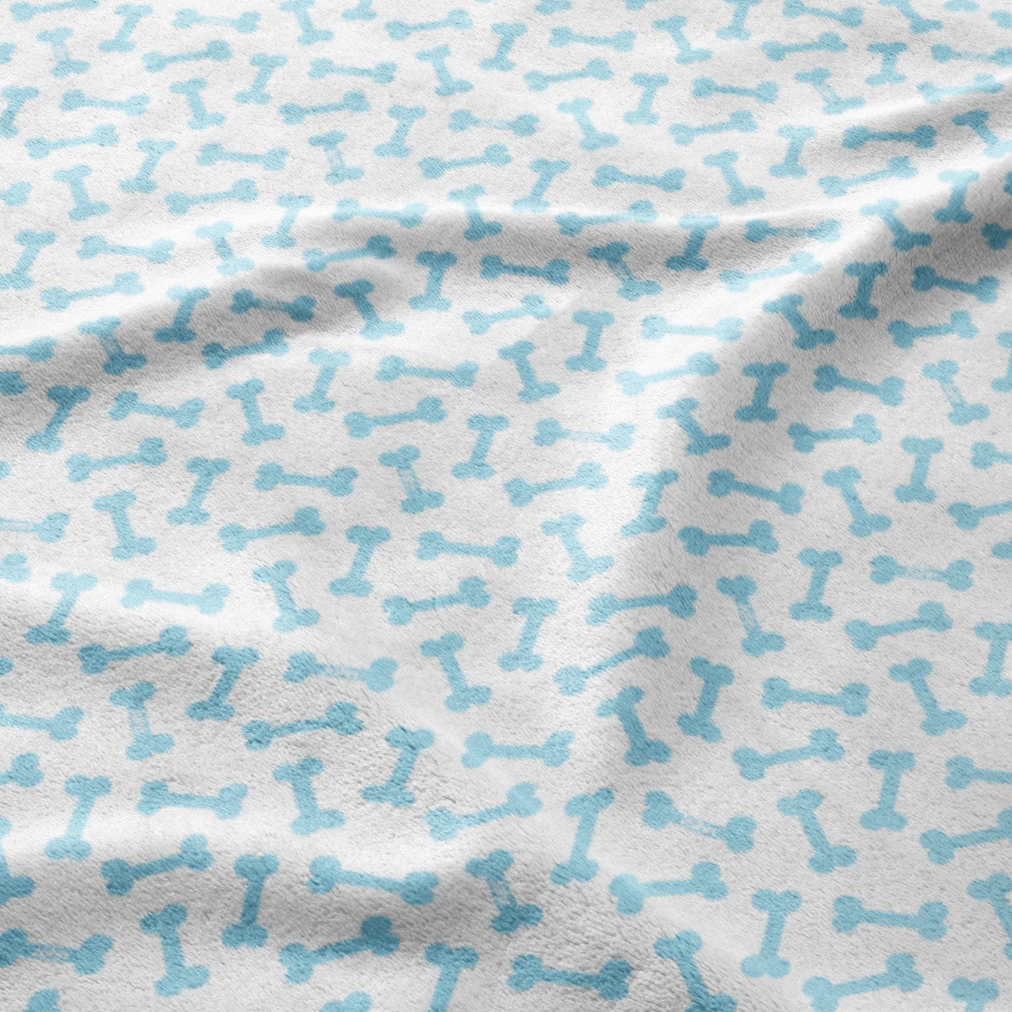 Blue Bone Bonanza Blanket