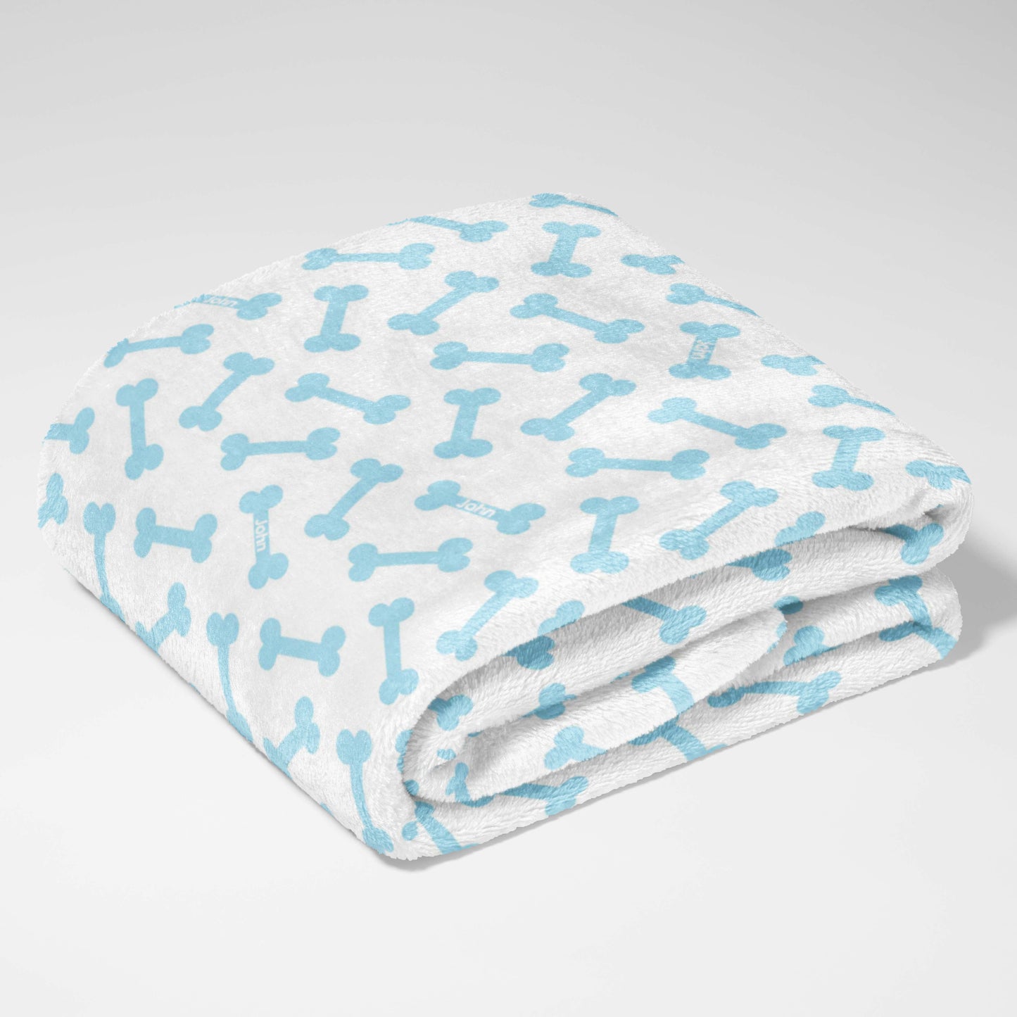Blue Bone Bonanza Blanket