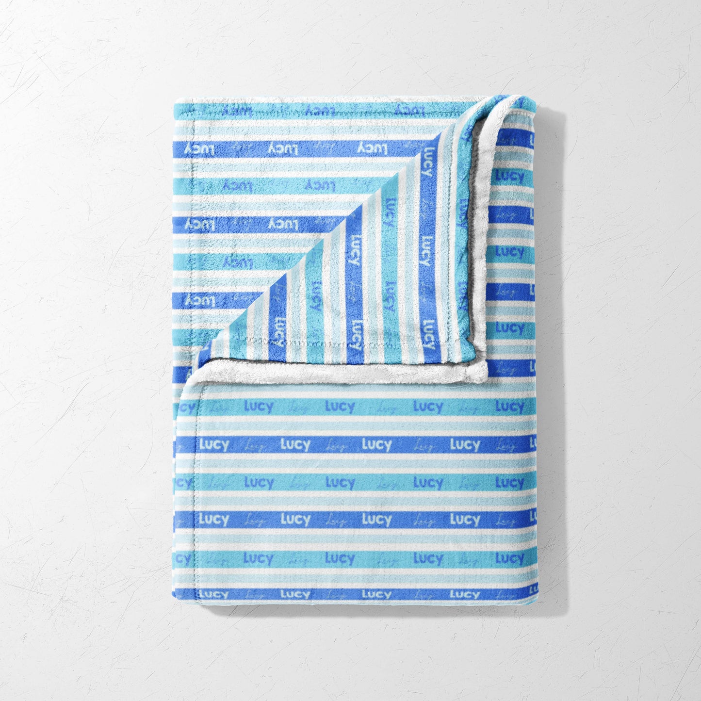 Ocean Breeze Stripes Blanket