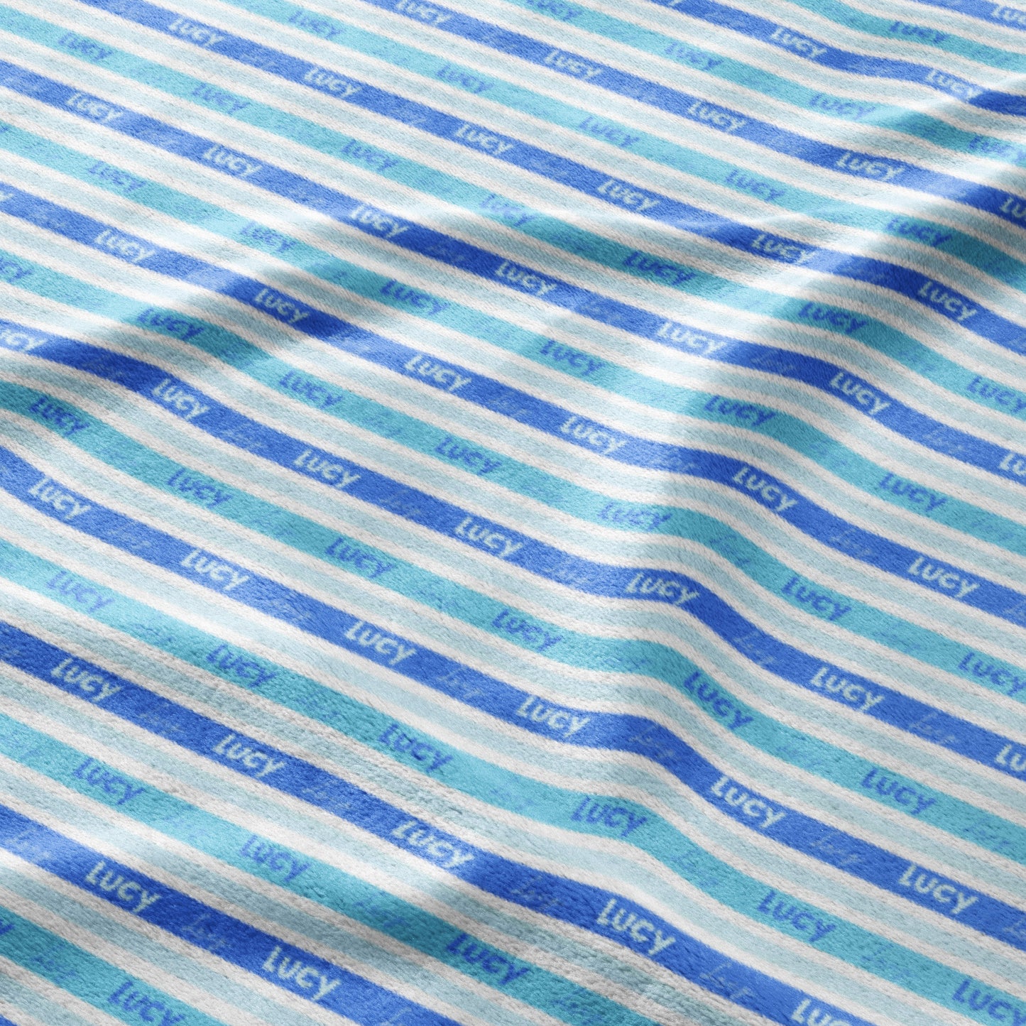 Ocean Breeze Stripes Blanket