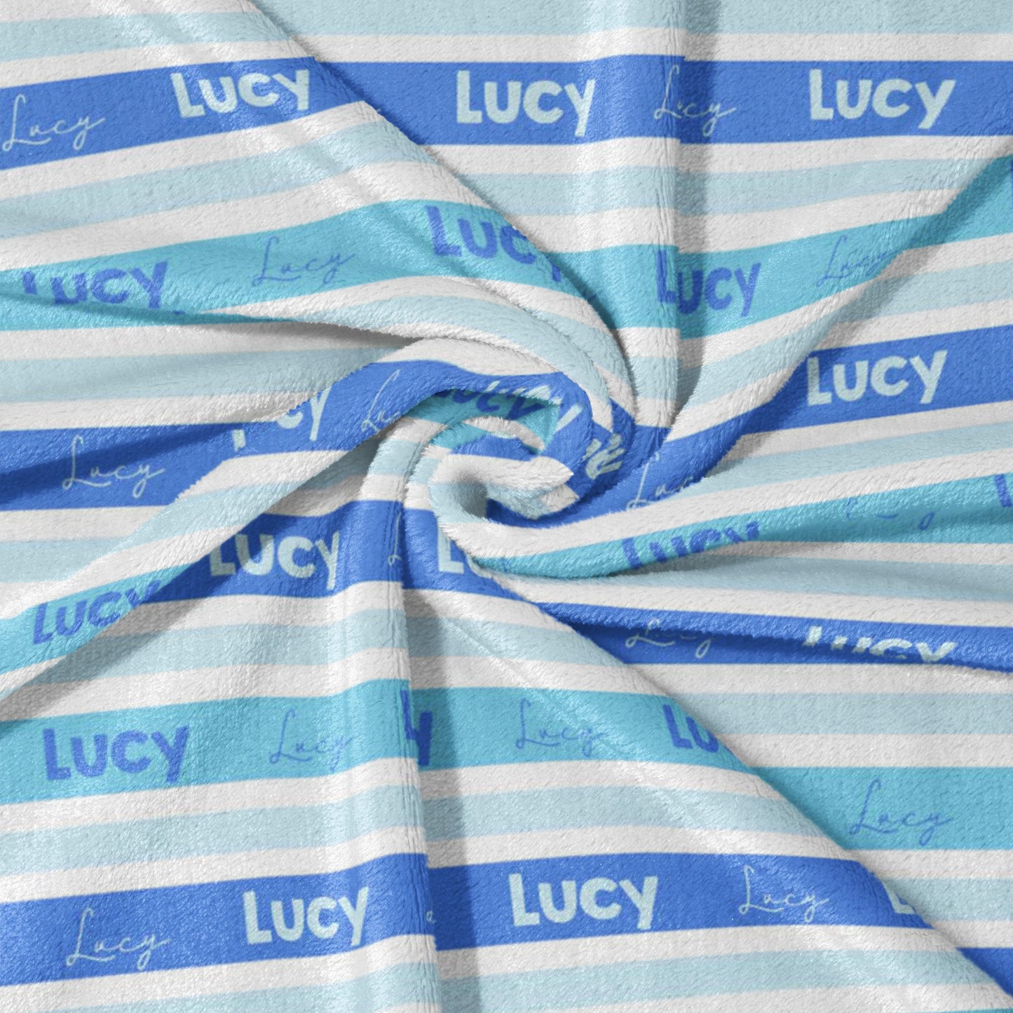 Ocean Breeze Stripes Blanket