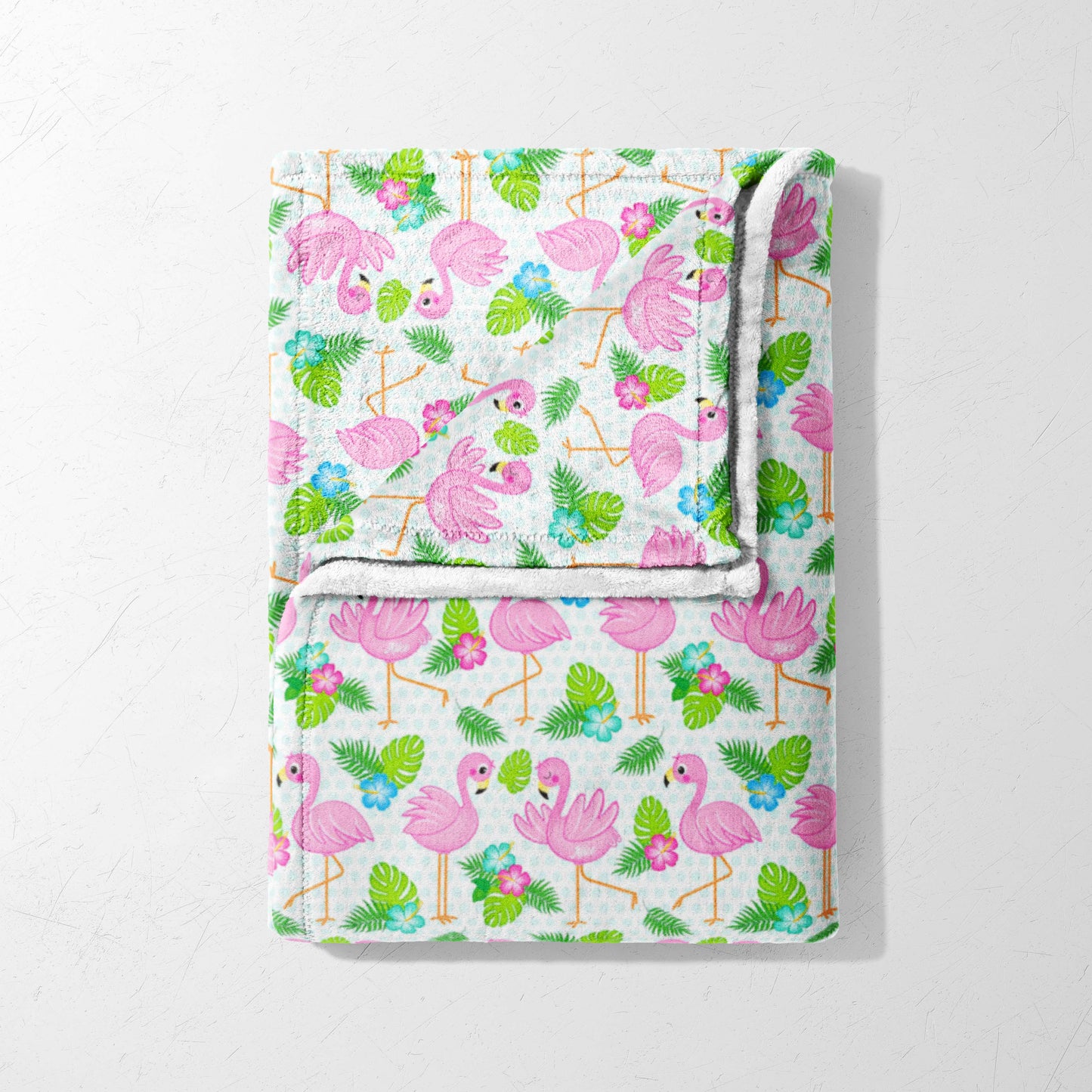 Flamingo Frenzy Blanket