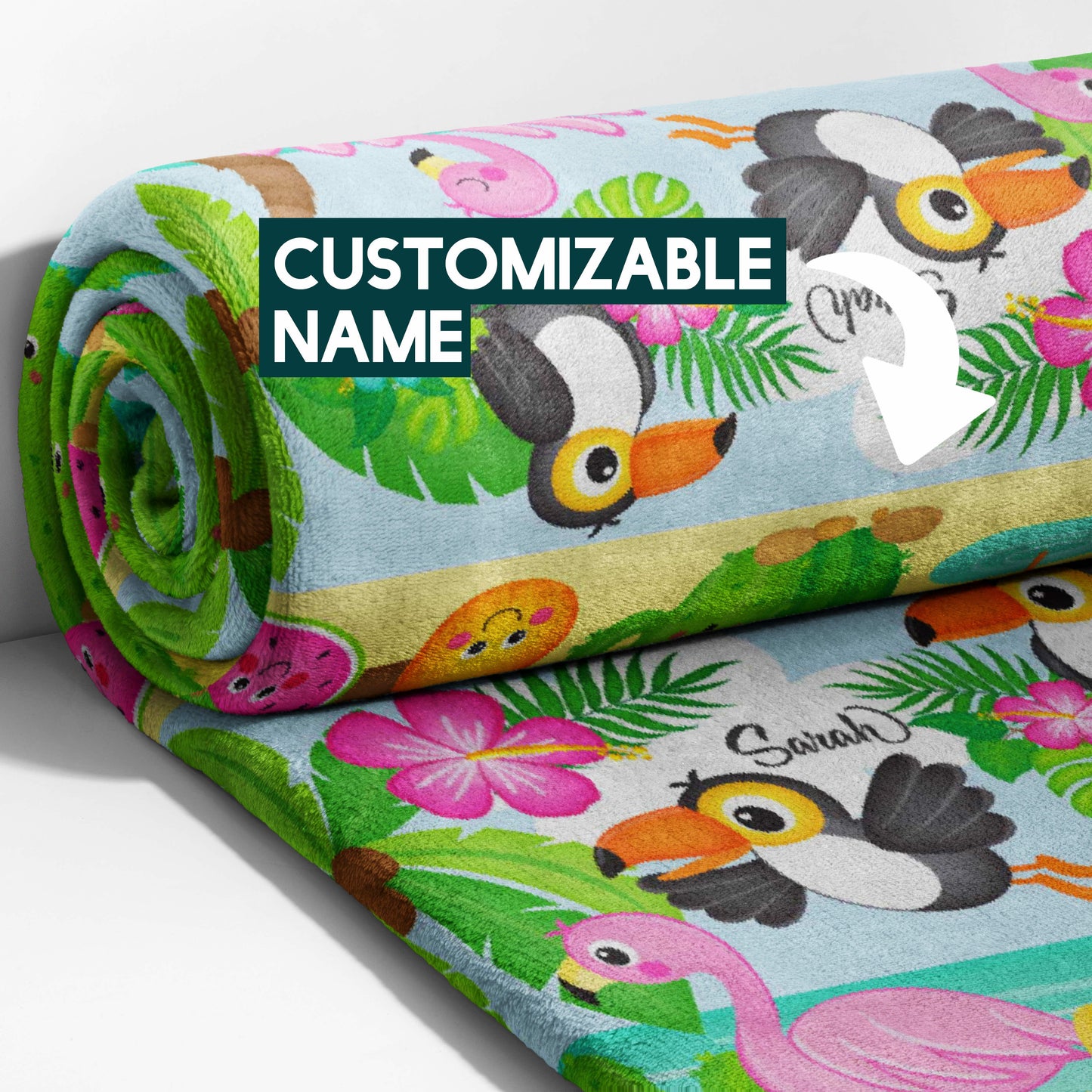 Tropical Fiesta Friends Blanket