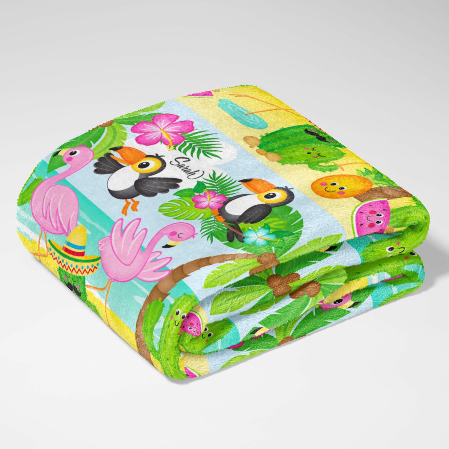 Tropical Fiesta Friends Blanket