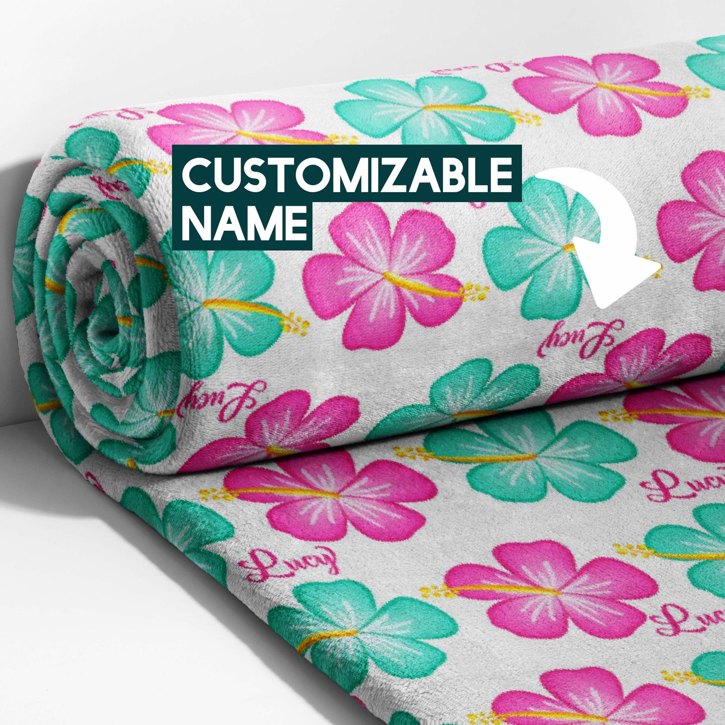 Hibiscus Hideaway Blanket