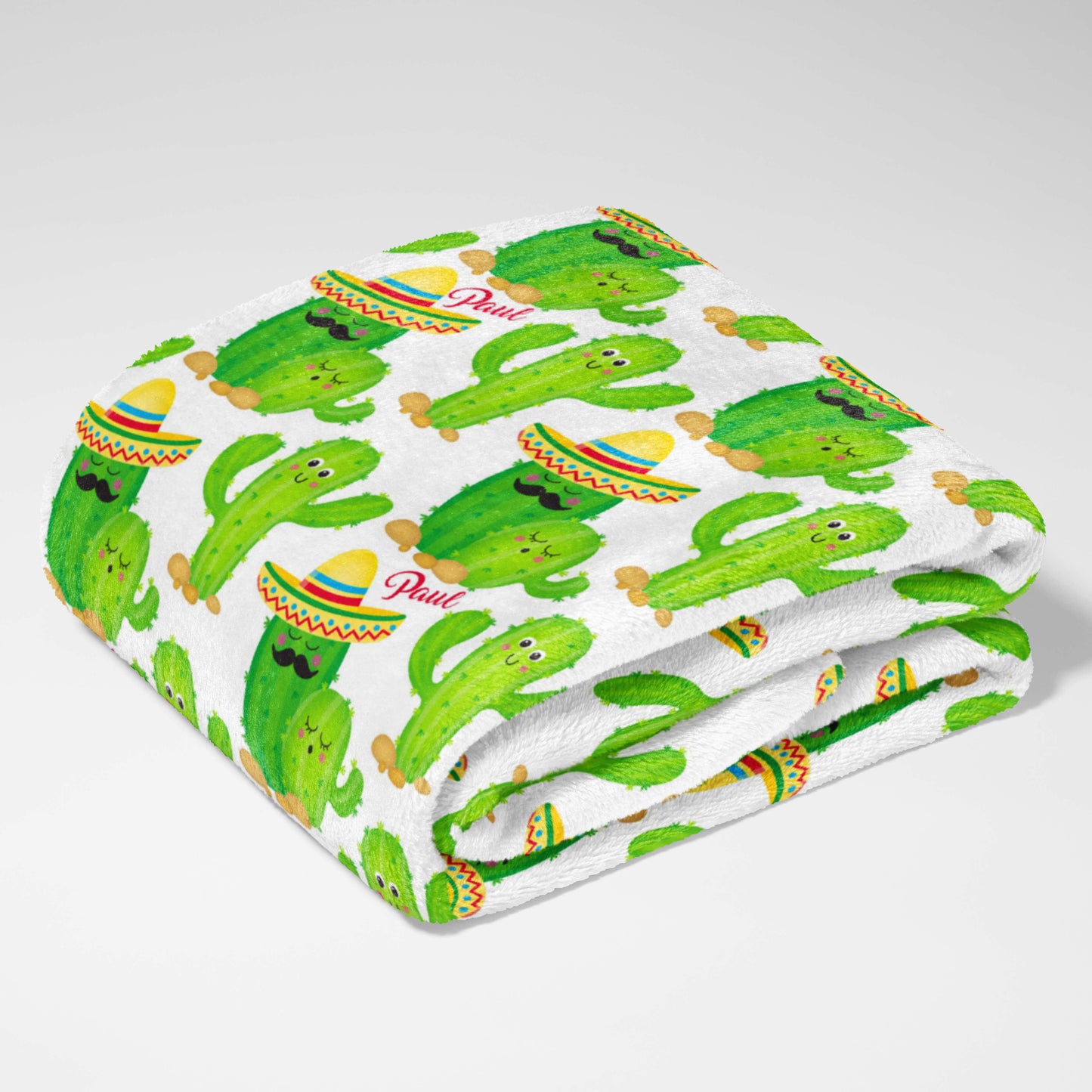 Sombrero Cactus Party Blanket