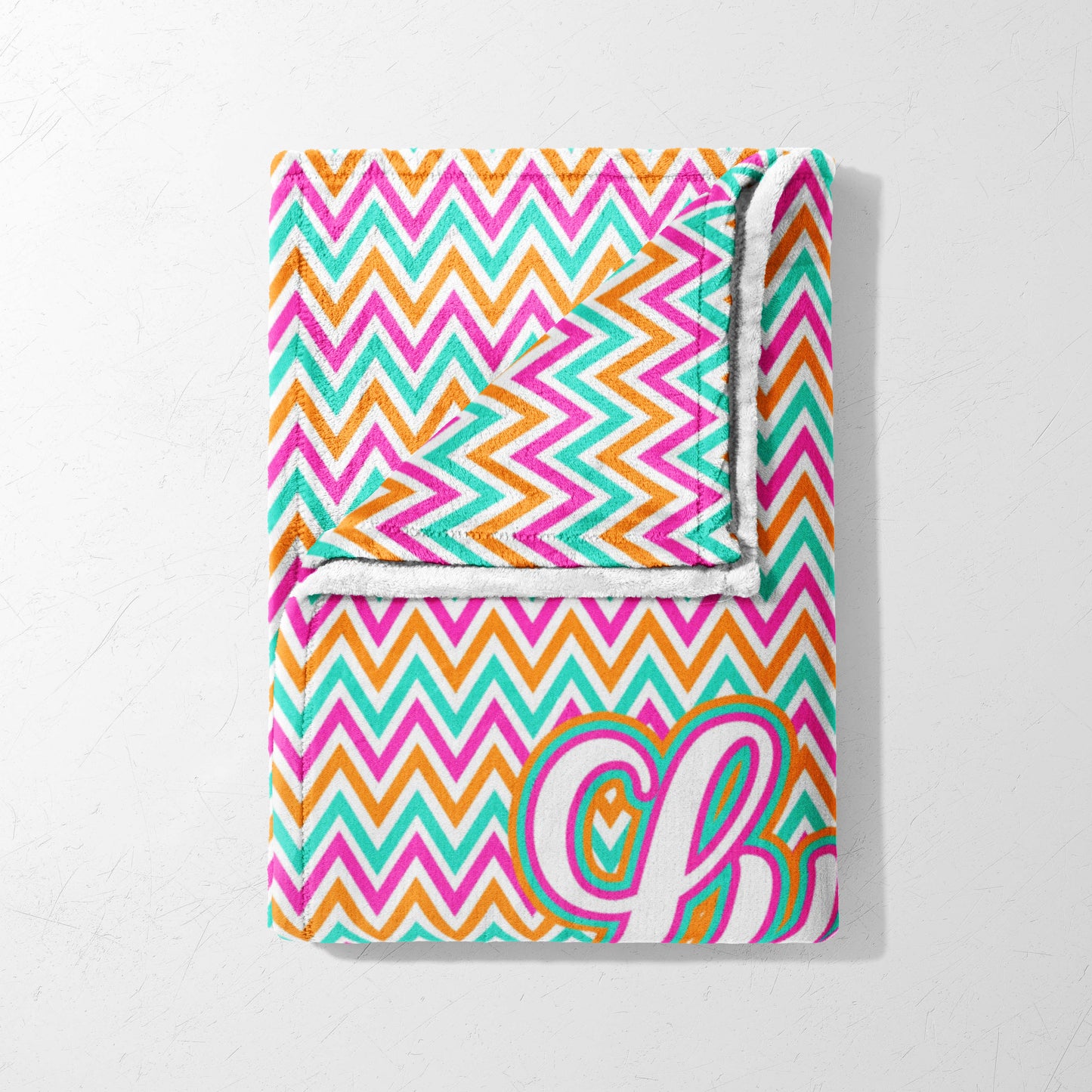 Rainbow Zig Zag Blanket